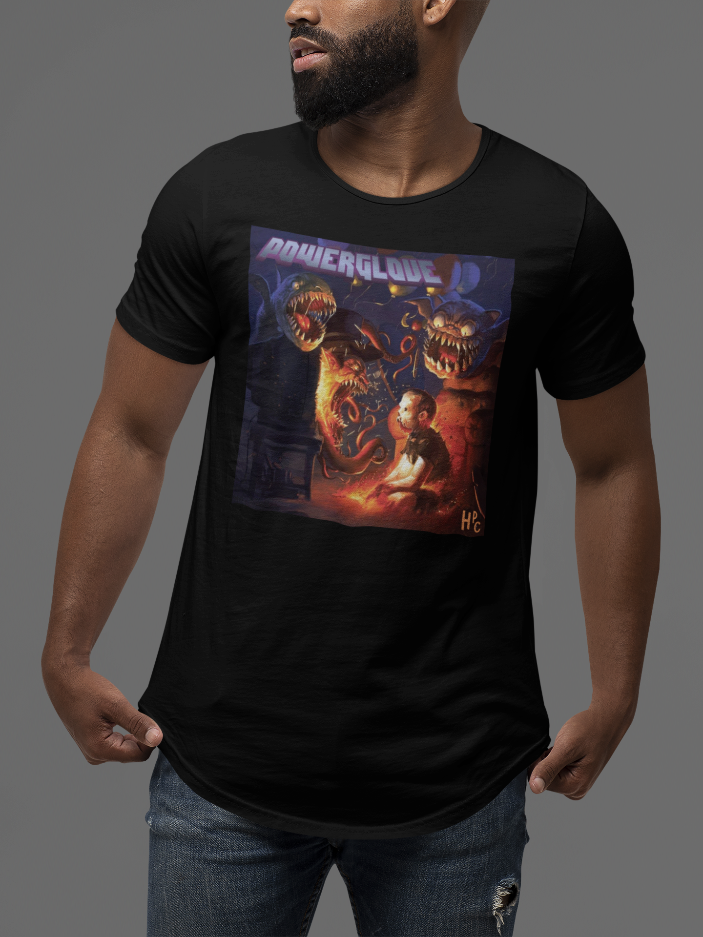 CAMISETA BANDA - POWERGLOVE