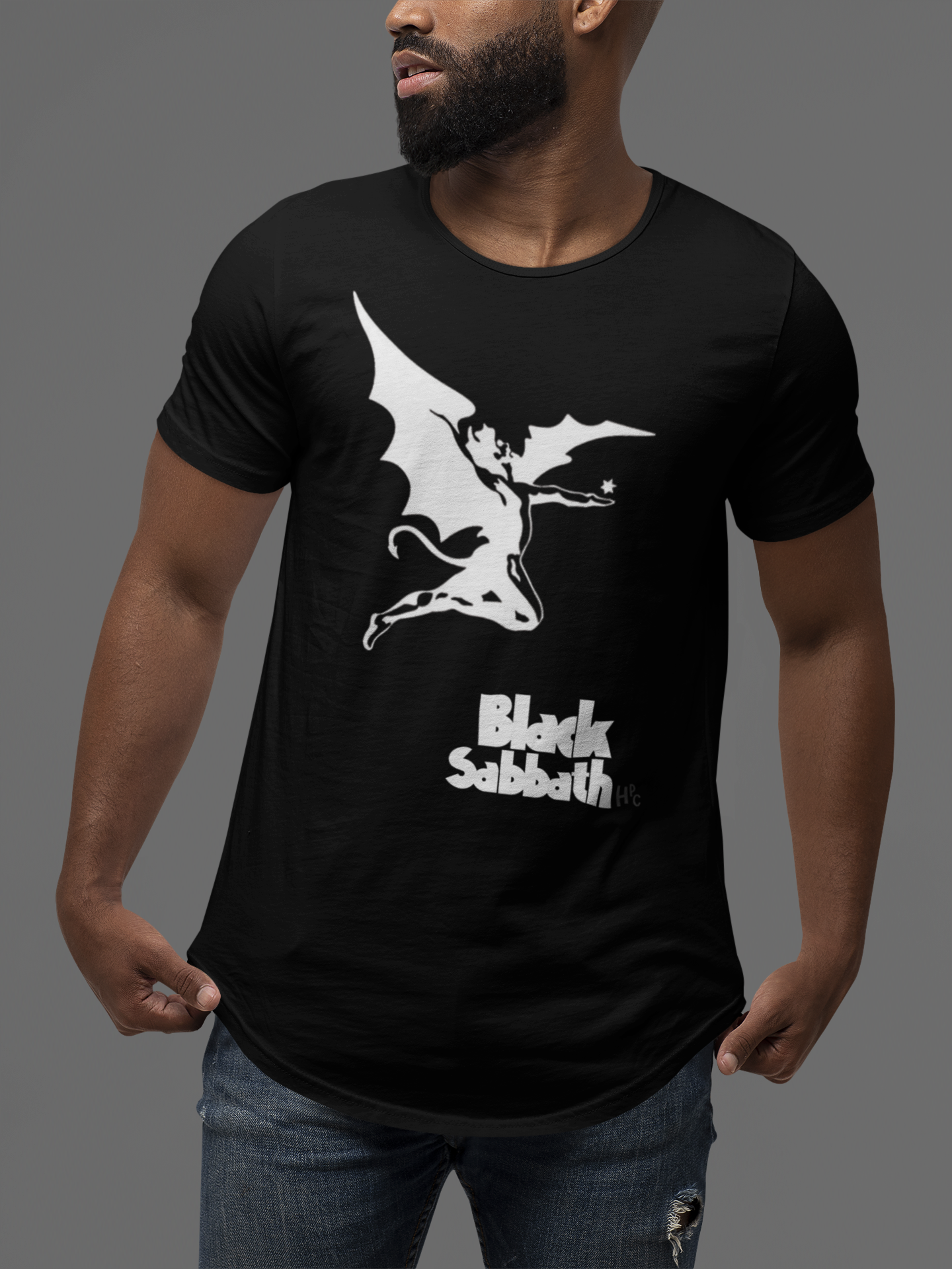 CAMISETA BANDA - BLACK SABBATH DARK ANGEL