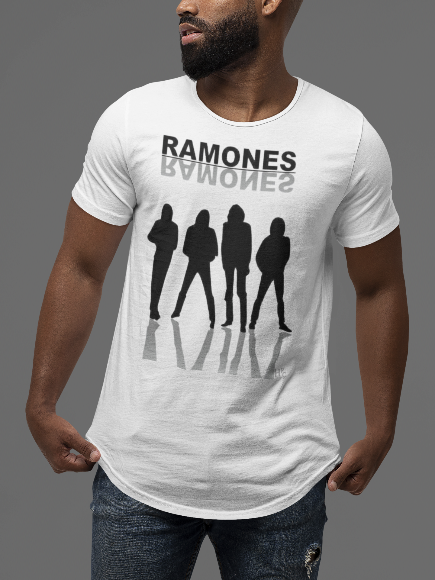 CAMISETA BANDA - RAMONES SHADOW