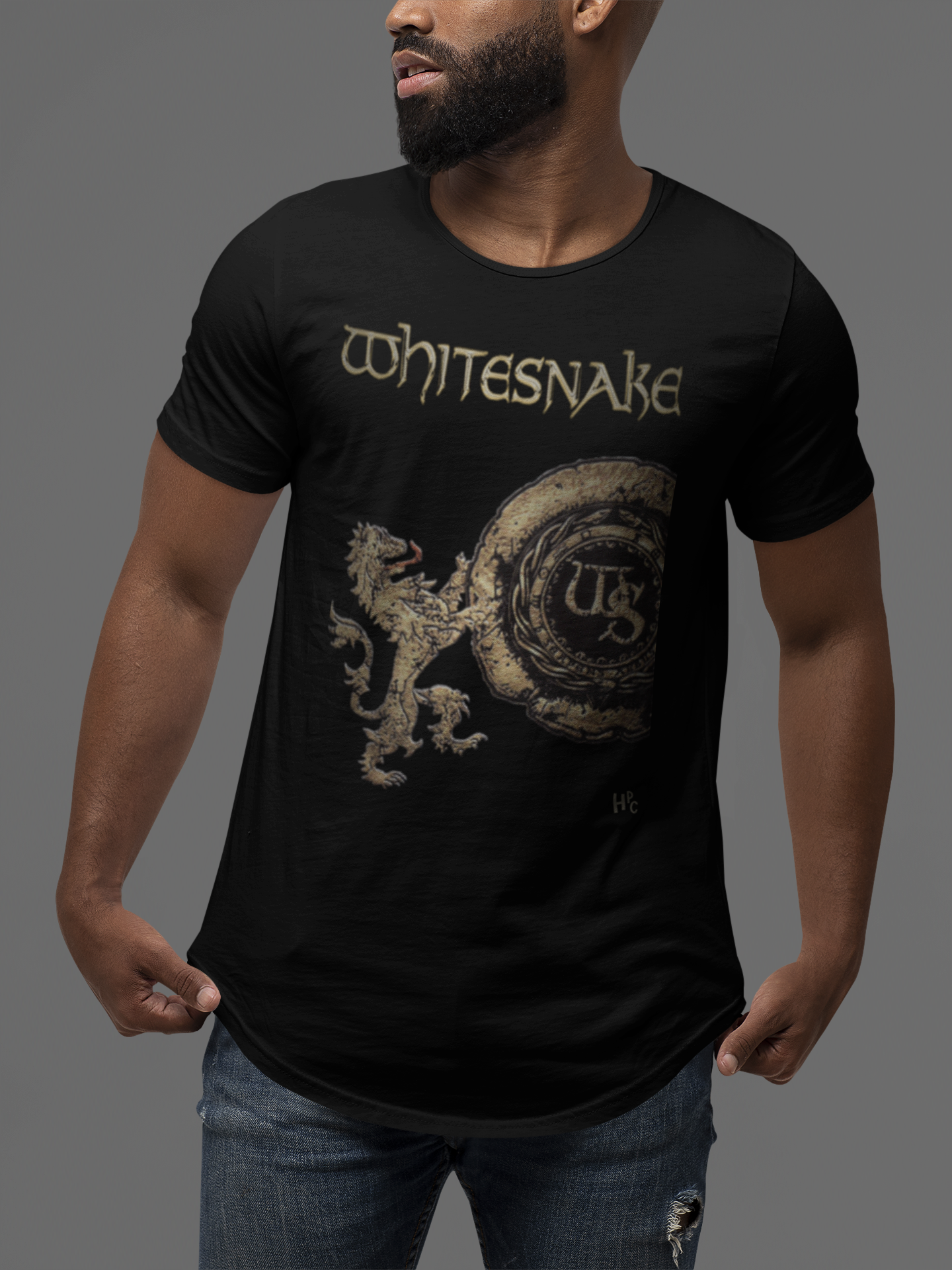 CAMISETA BANDA - WHITESNAKE LOGO