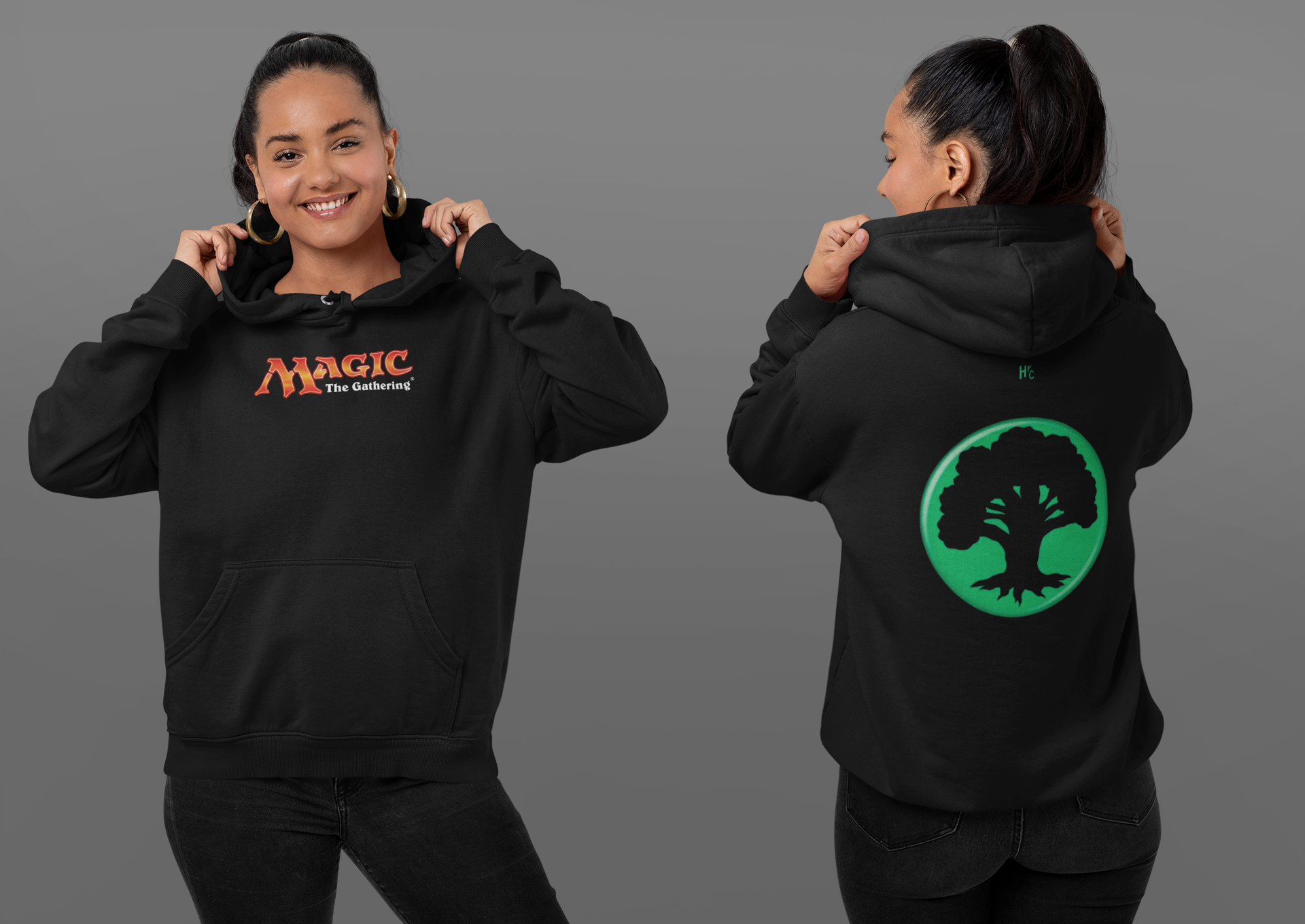 CASACO MOLETOM CANGURU - GREEN MANA