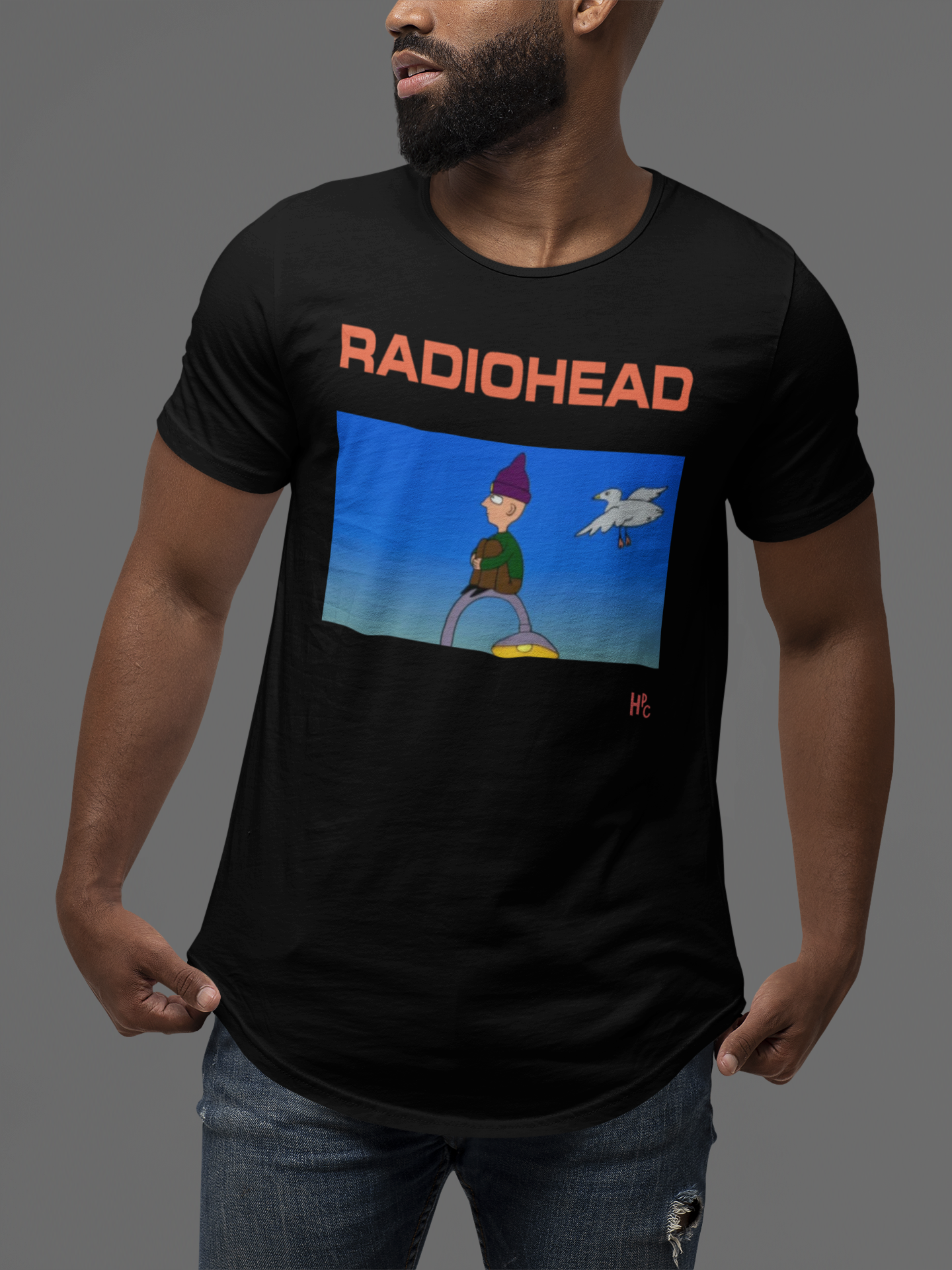 CAMISETA BANDA - RADIOHEAD PARANOID ANDROID