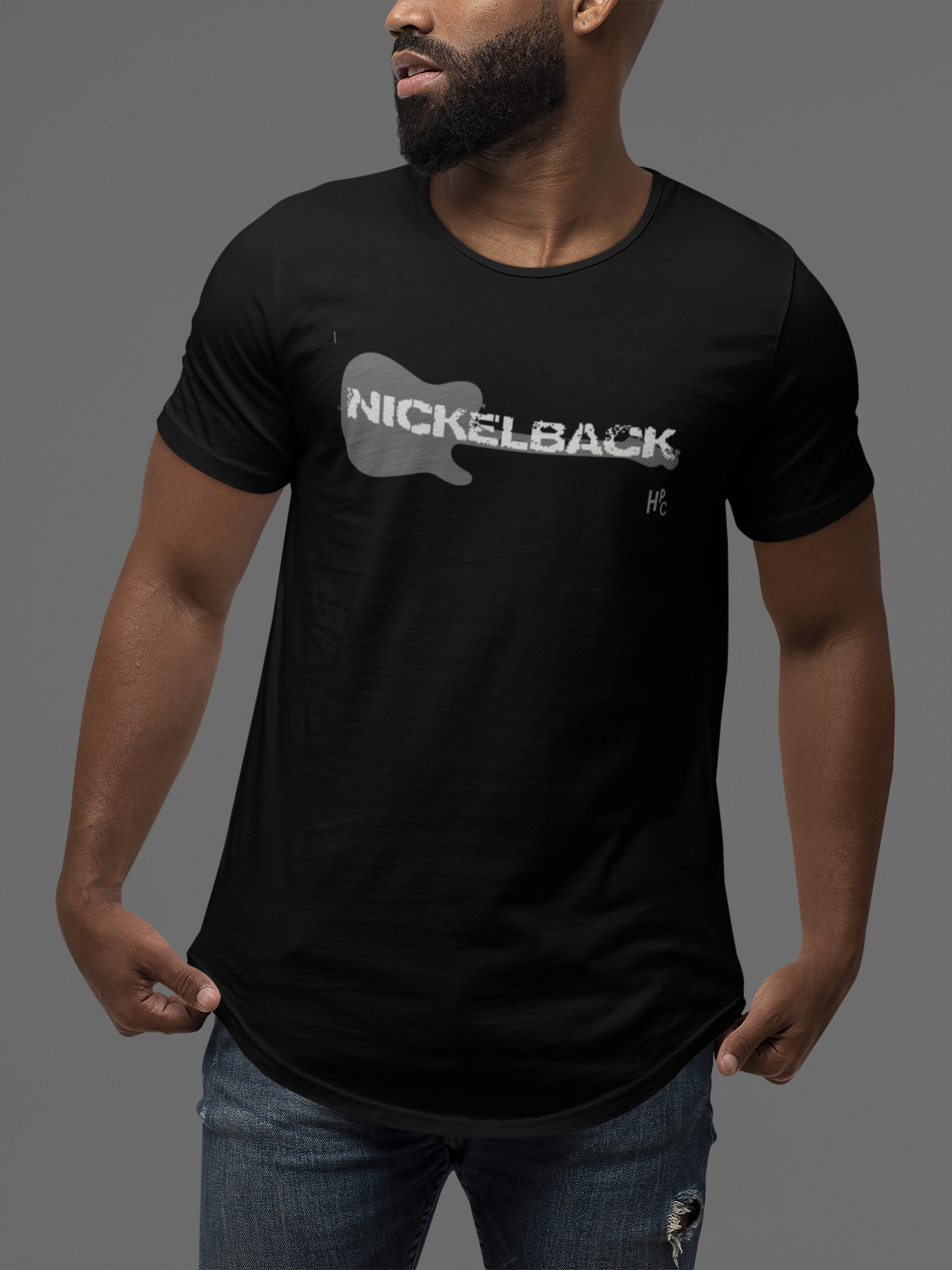 CAMISETA BANDA - NICKELBACK GUITAR