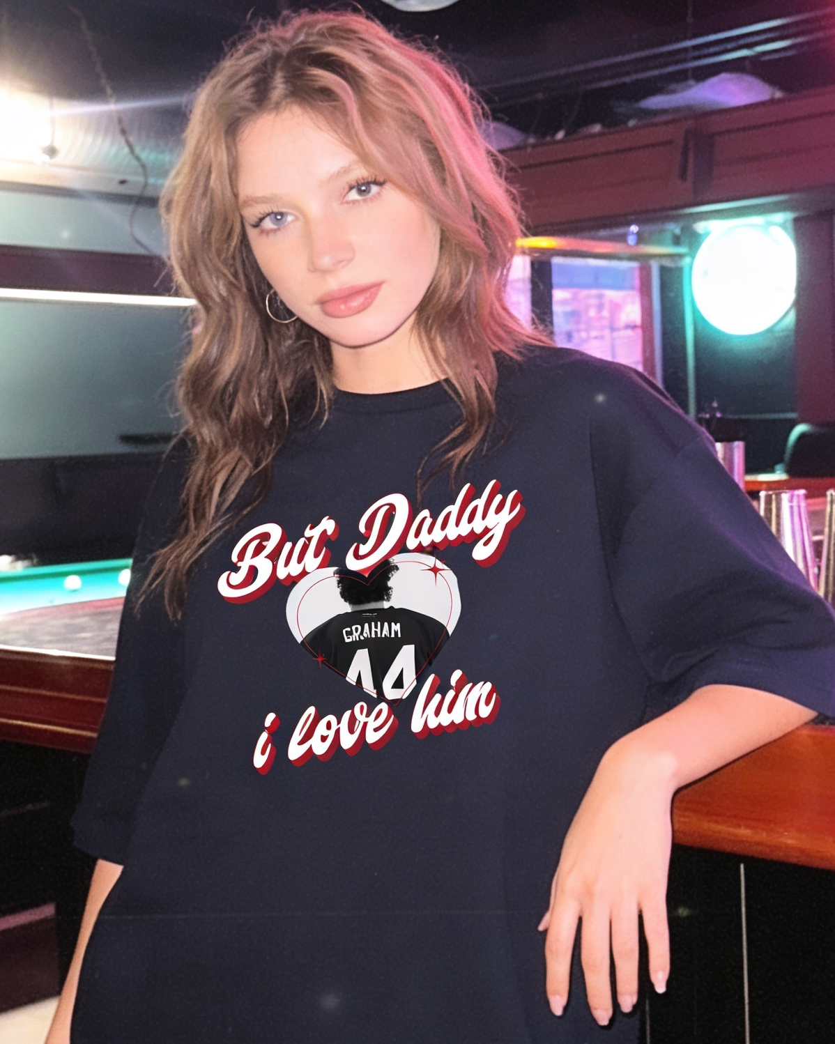 Camiseta But Daddy I love him Off Campus Garrett graham