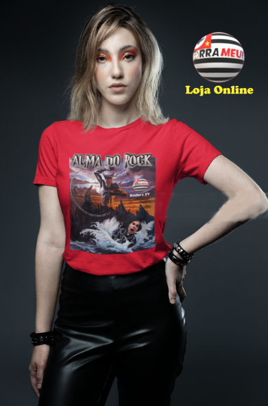 Camiseta Unisex ALMA DO ROCK  - ORRA MEU