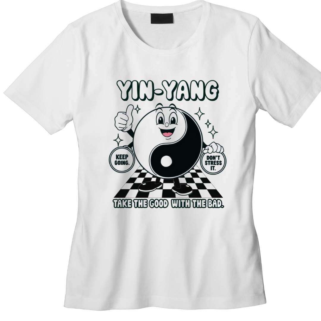 Camiseta Feminina Yin-Yang 
