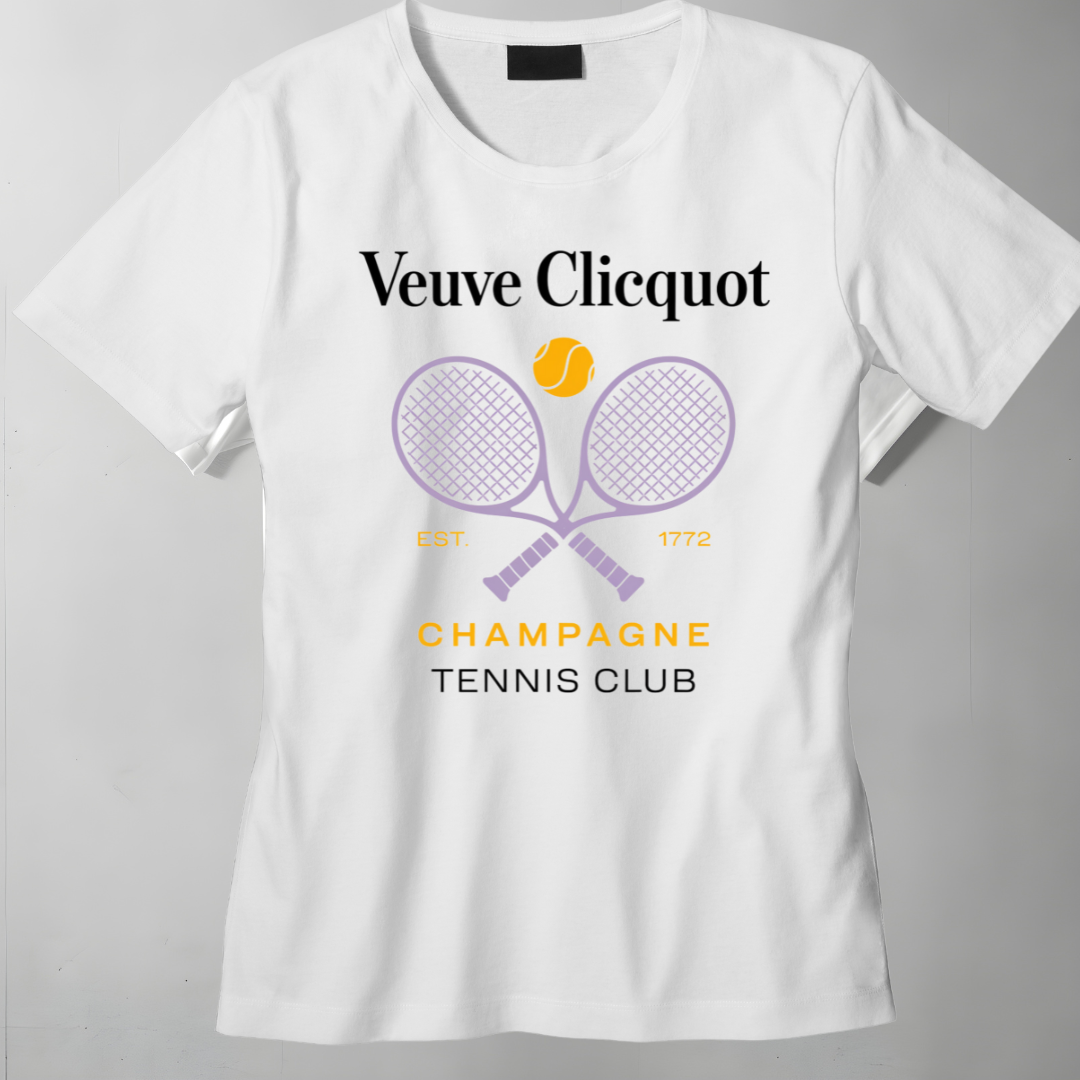 Nome do produto: Camiseta Champagne Tennis Club