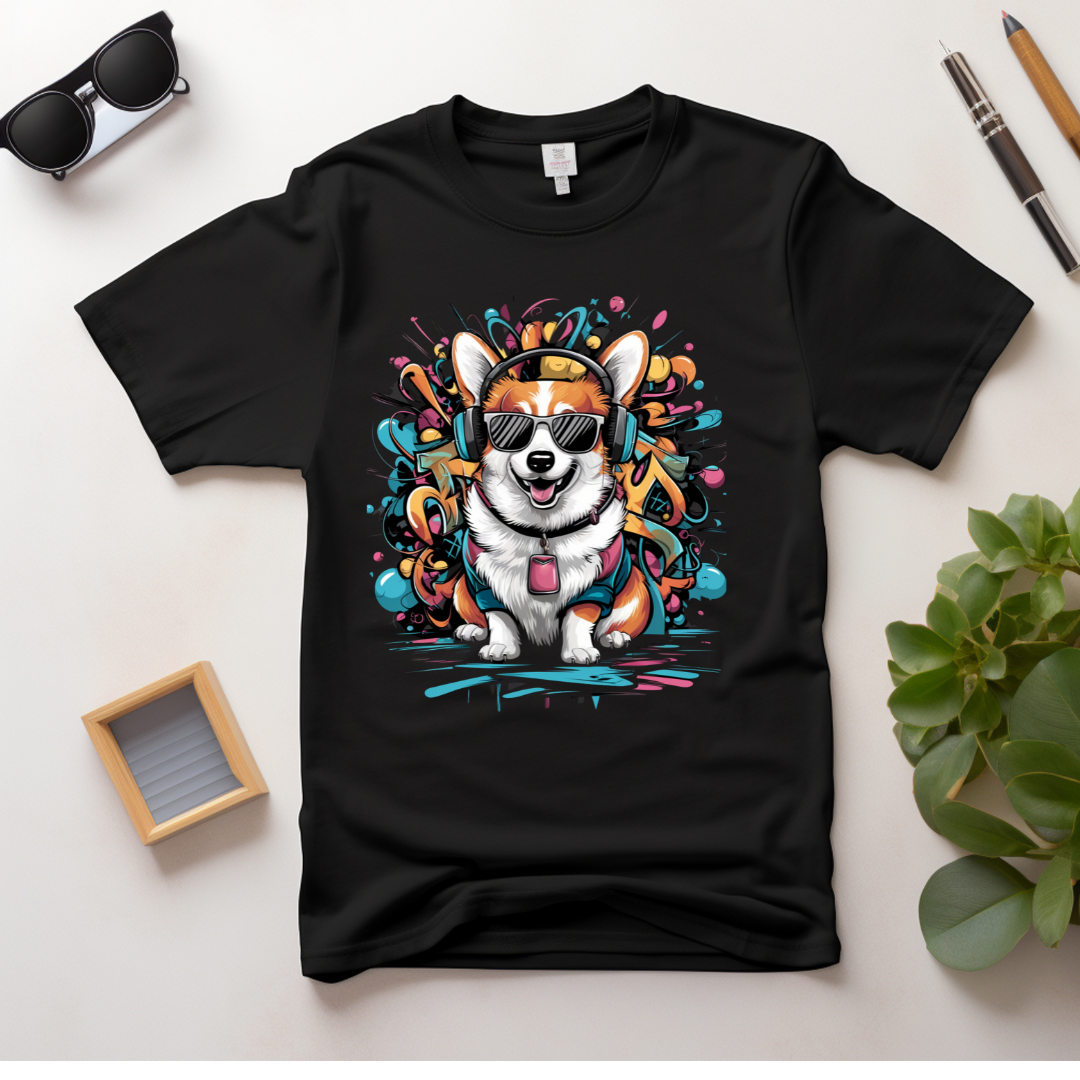 Camiseta Feminina Cachorro Hip Hop - Estilo e Atitude 