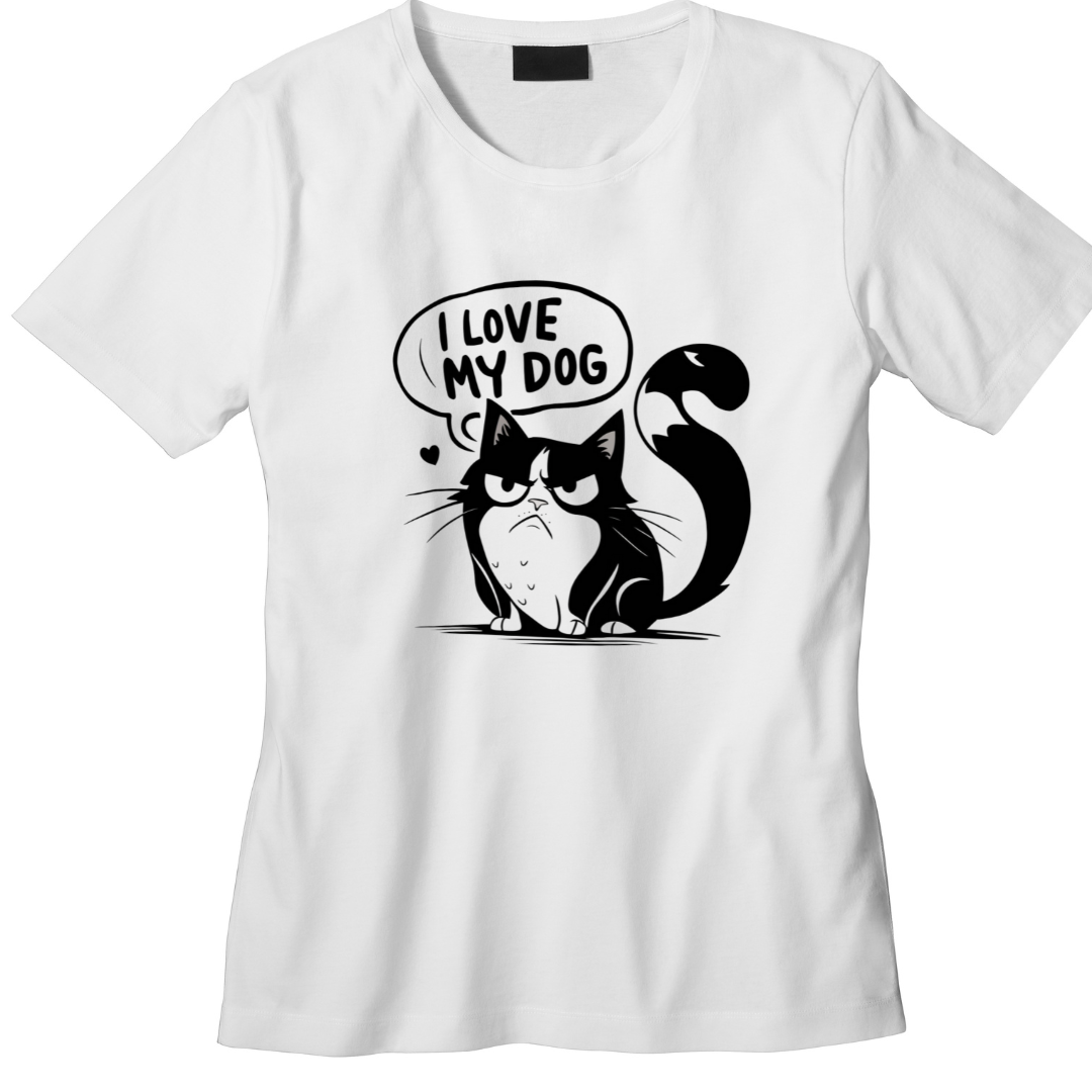 Camiseta Feminina Estilosa com Estampa Divertida - 