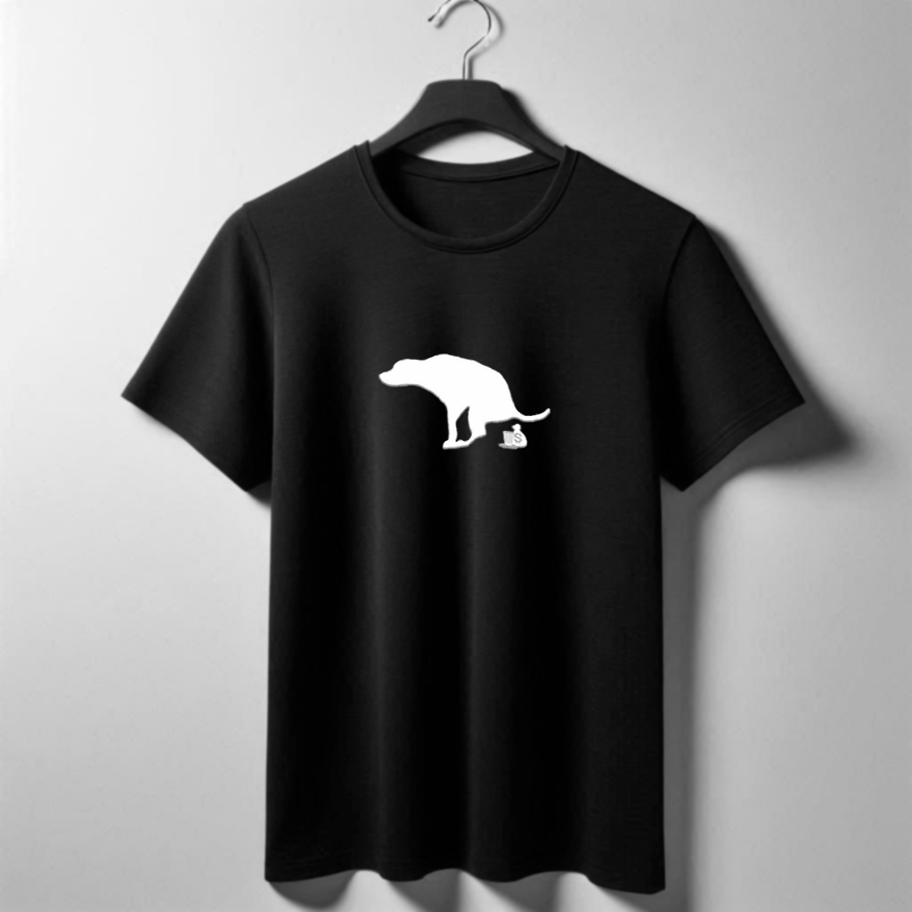 Camiseta Cachorro sem Capitalismo