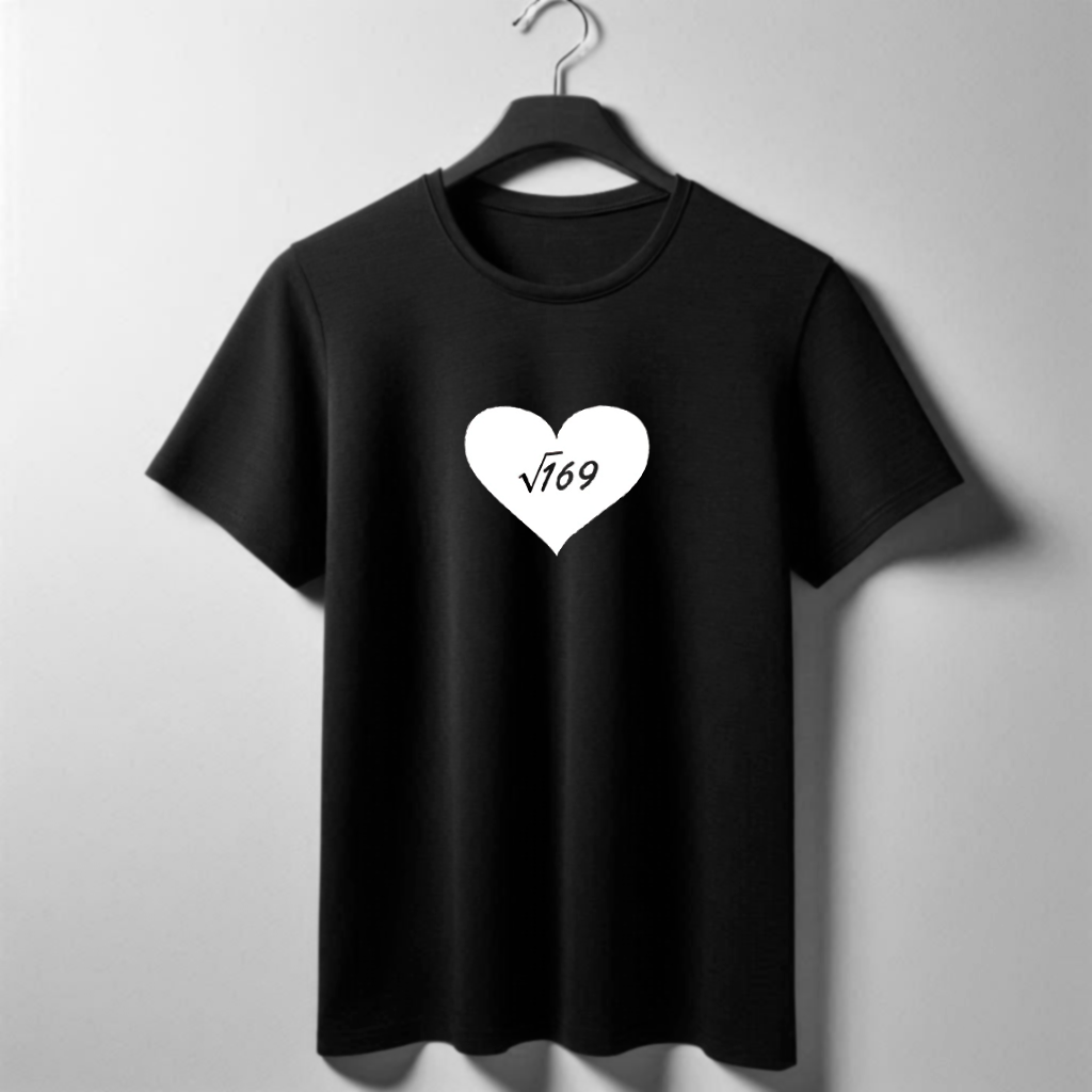 Camiseta Coração 13 - Grande 