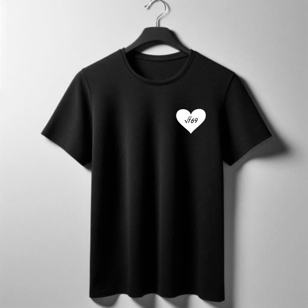 Camiseta Coração 13 -  Pequena