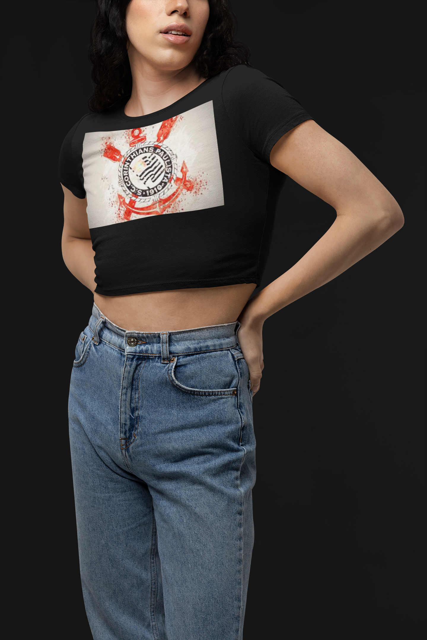 Nome do produto: CROPPED CORINTHIANS