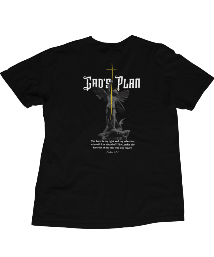 Camiseta God´s Plan Preta