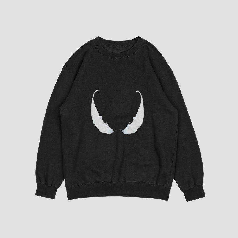 Nome do produto: Moletom Preto Venom - 2024