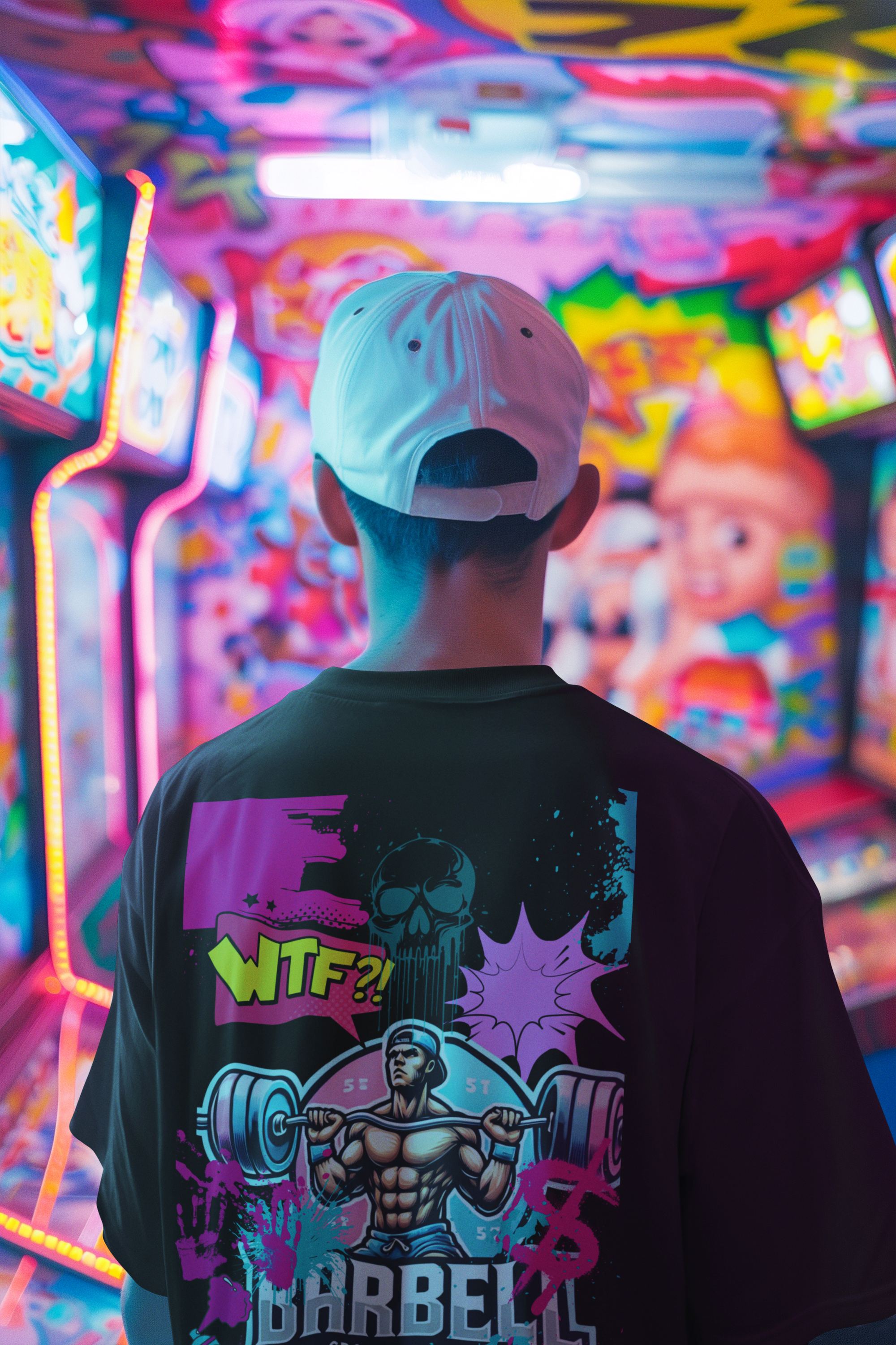 Camiseta Oversized Off White