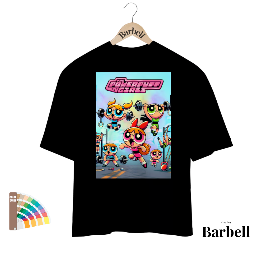 Camiseta Oversized Meninas S Poderosas 