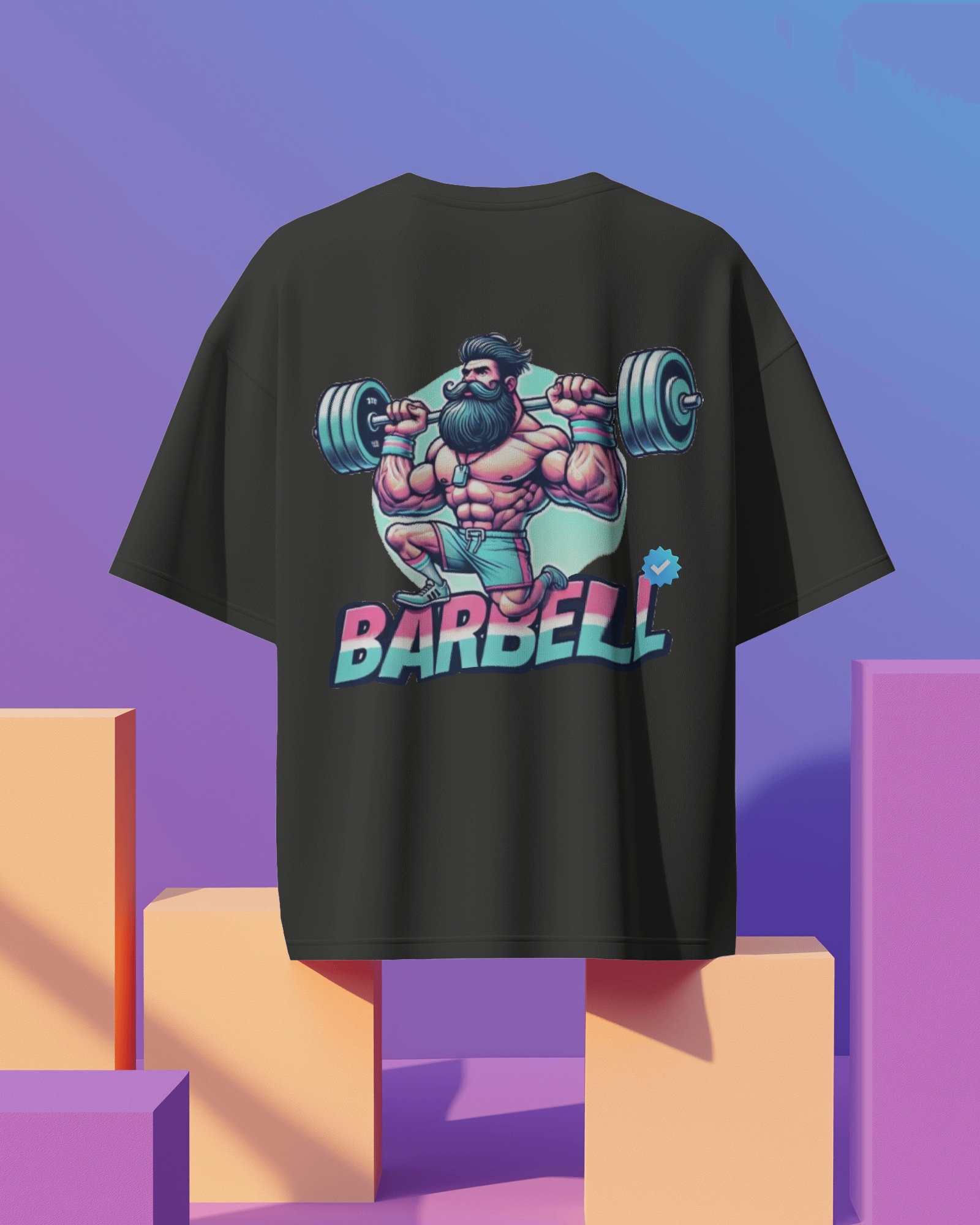 Camiseta Oversized Off-White