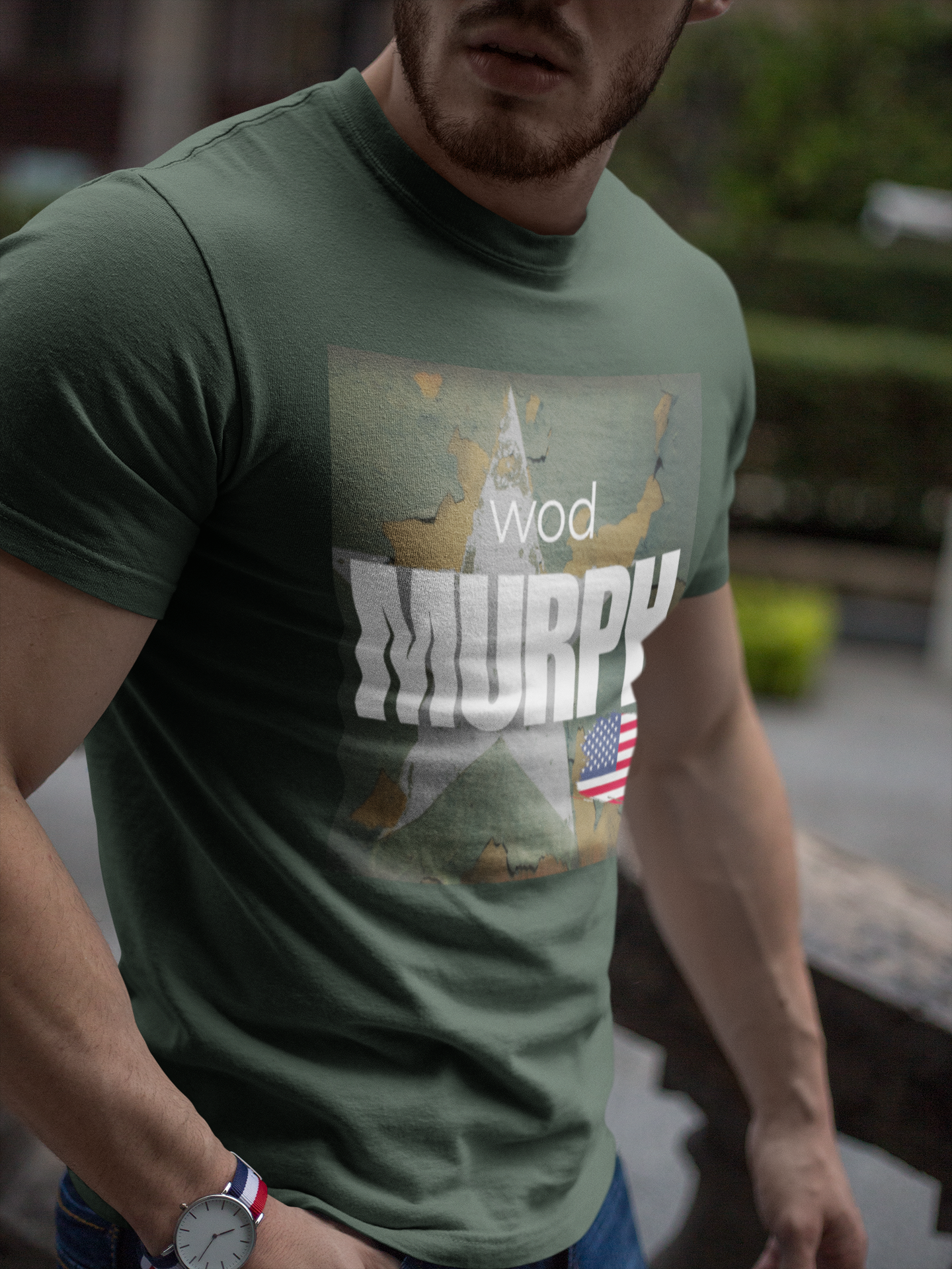 The Shirt Murph Estampa frente e costas
