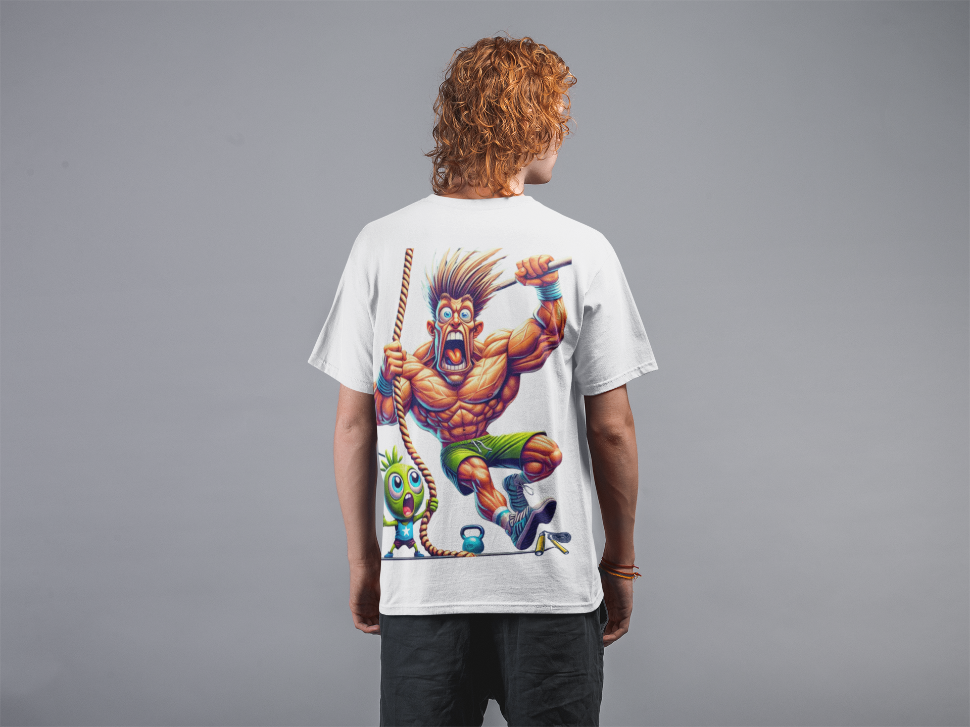 Camiseta Oversized Cartoon