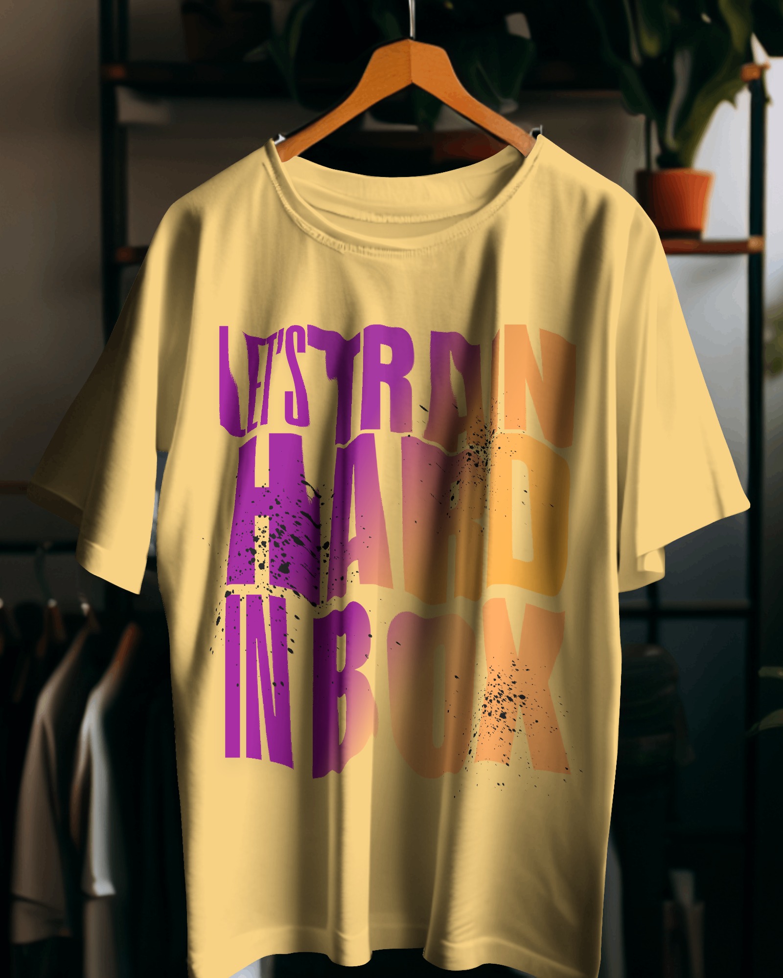 Camiseta Envelhecida Hard Train