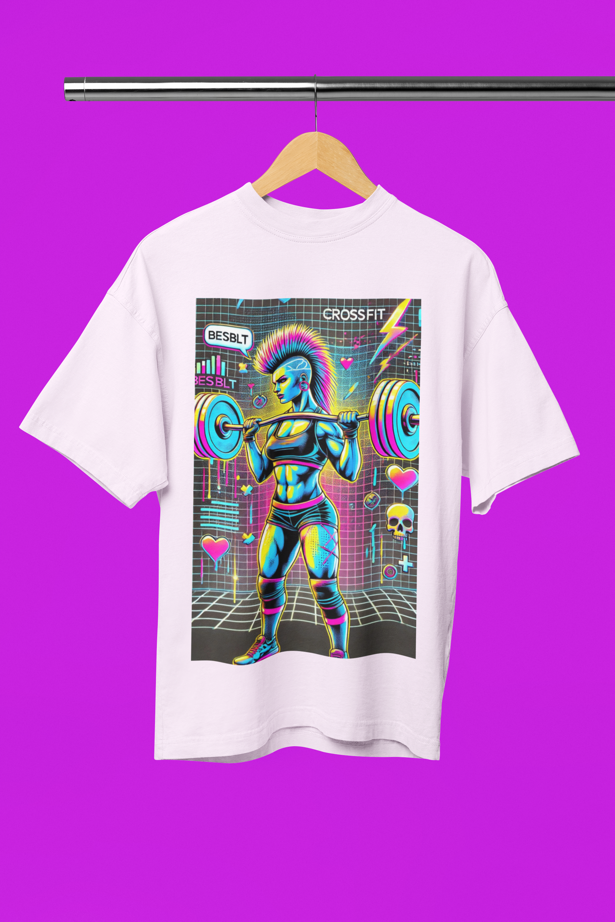 Camiseta Oversized Off-White