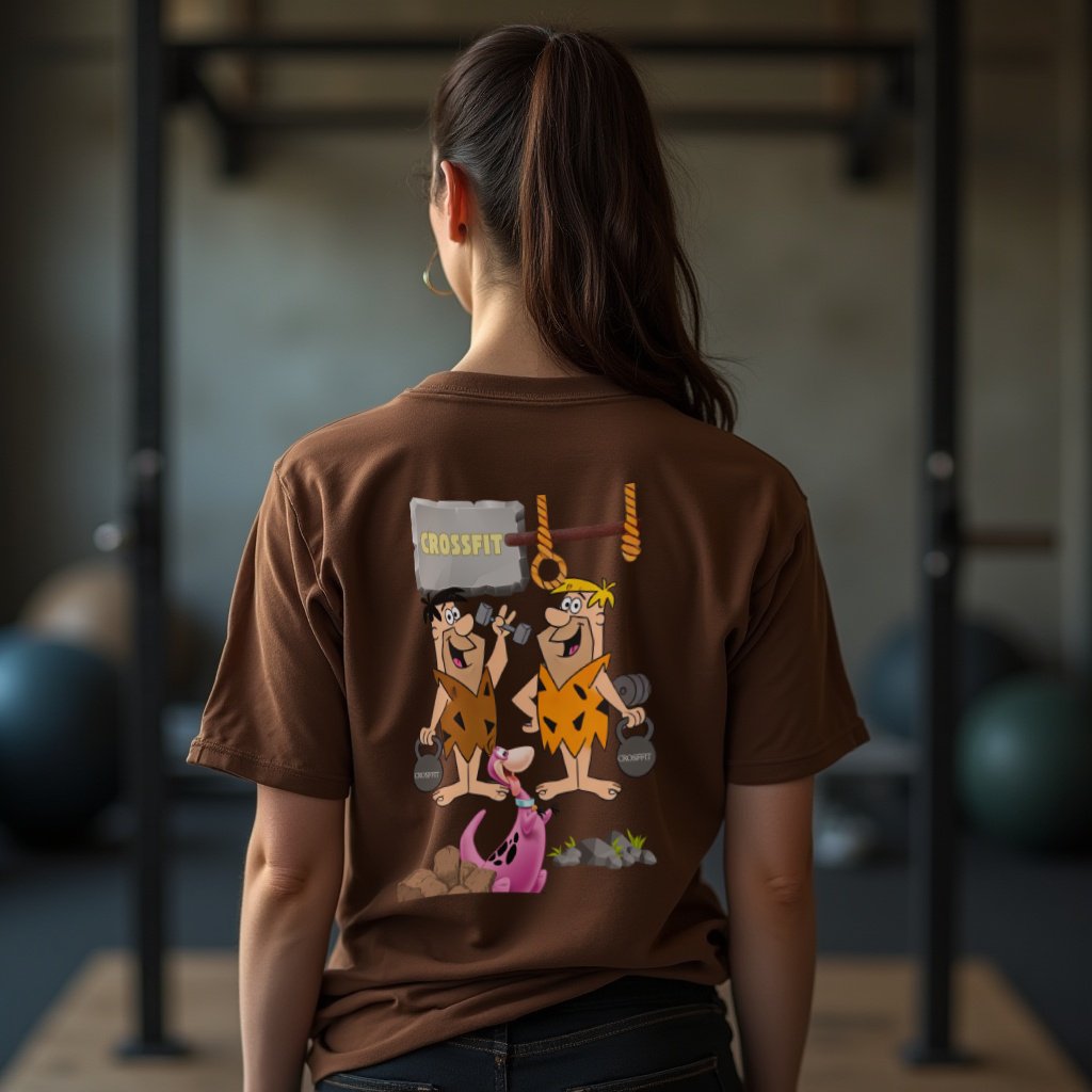 Camiseta Oversized Flintstones