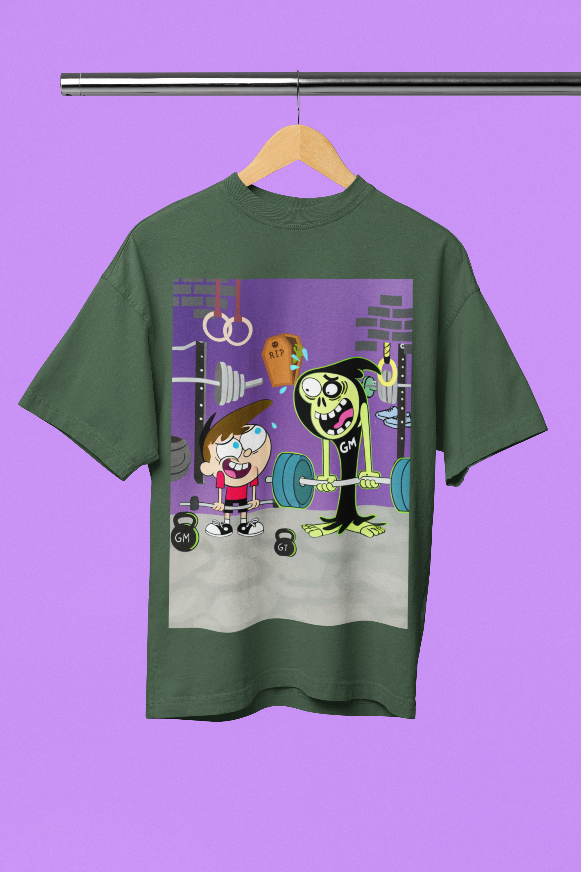 Camiseta Oversized As aventuras de Billy