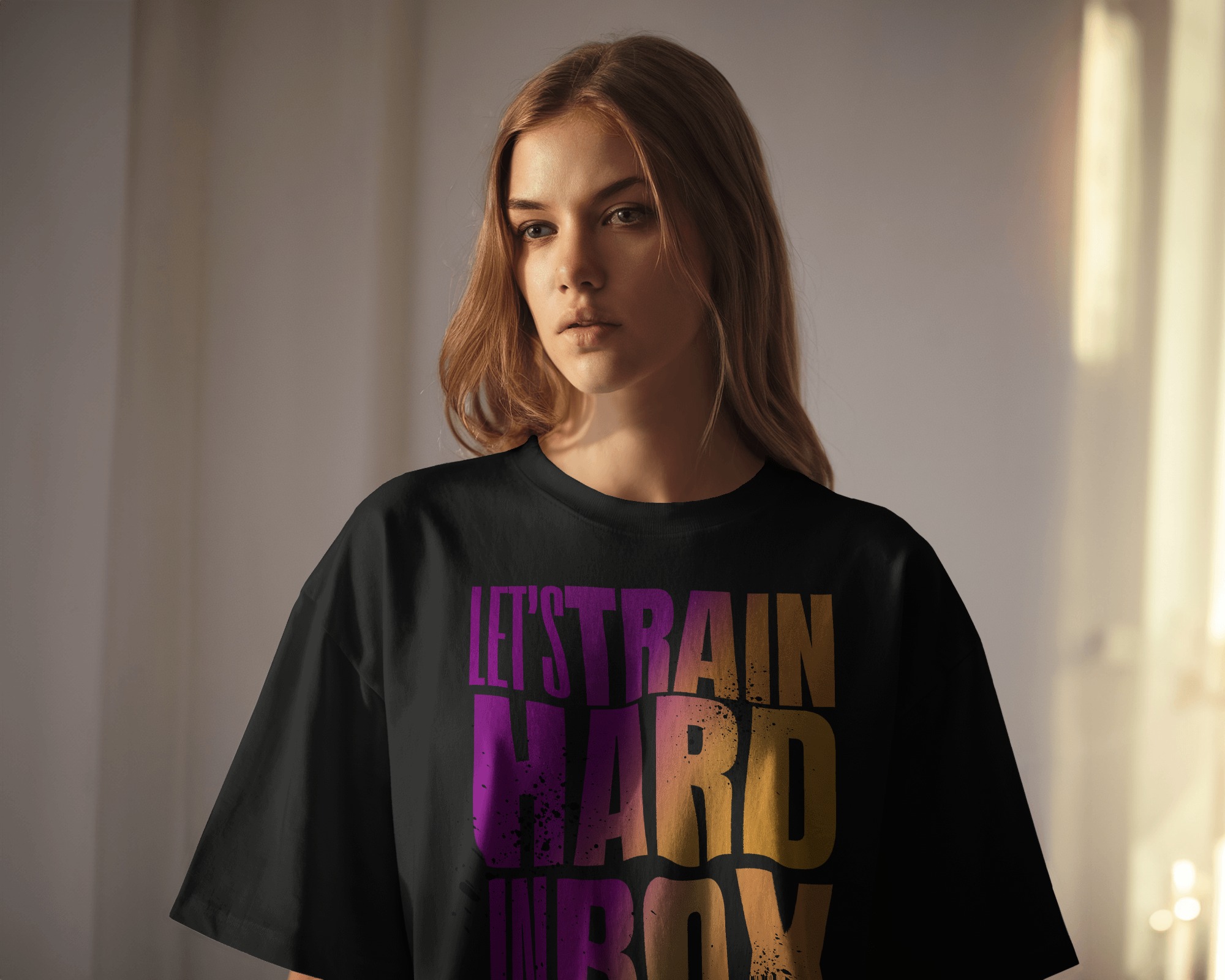 Camiseta Oversized Hard Train