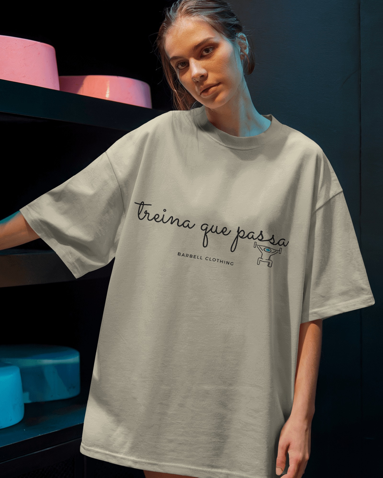 Camiseta Oversized Minimalista