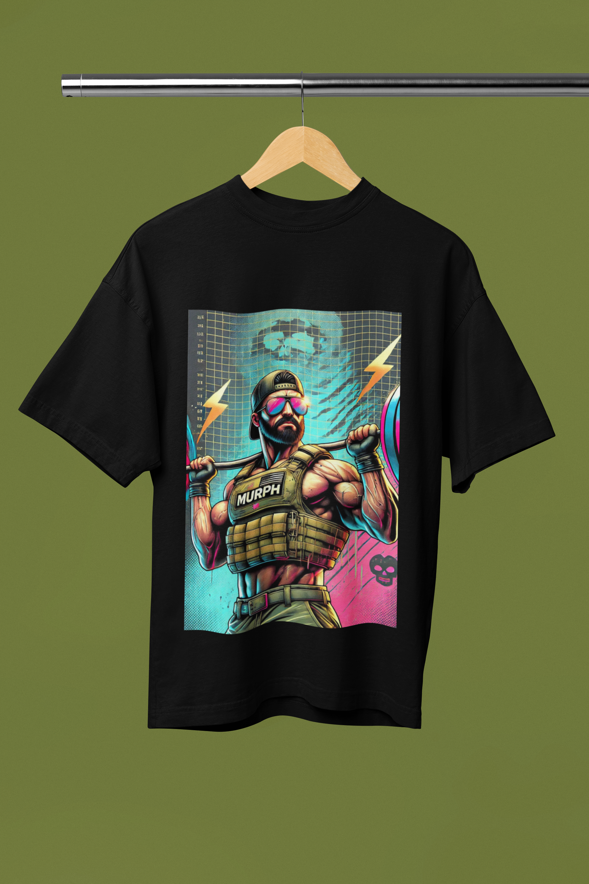 Camiseta Oversized Murph