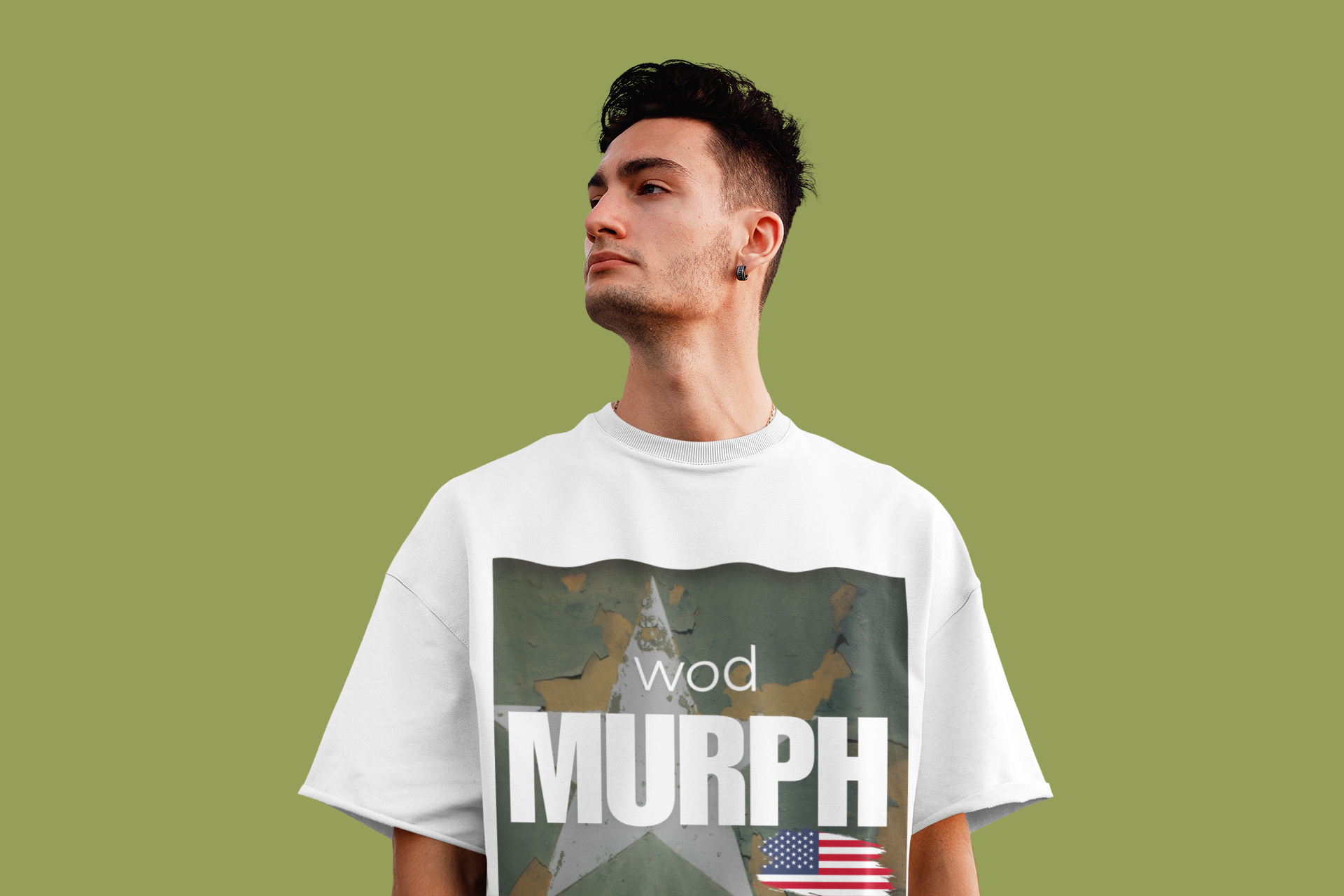 Camiseta Oversized Murph