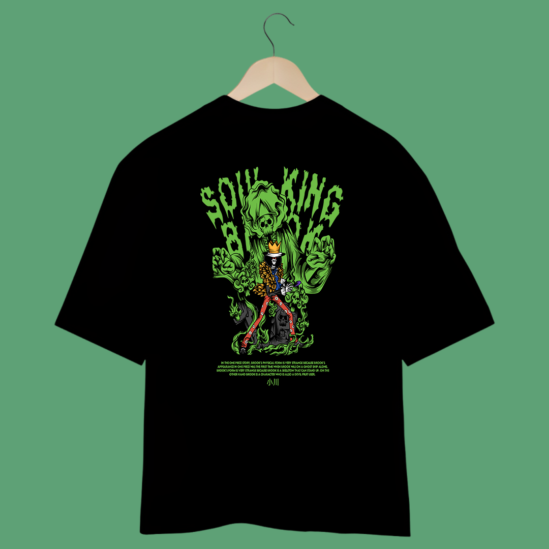 Camiseta Oversized - One Piece - Brook