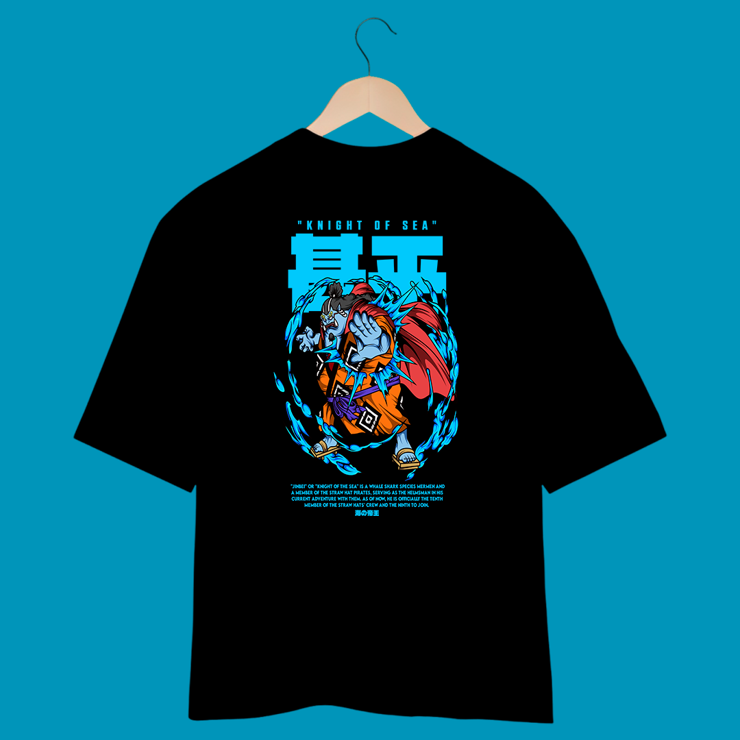 Camiseta Oversized - One Piece - Jinbei