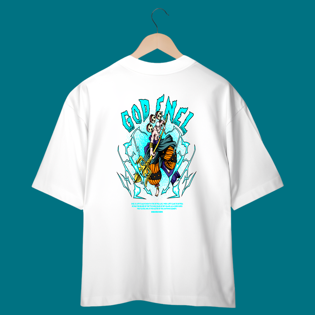 Camiseta Oversized - One Piece - Enel