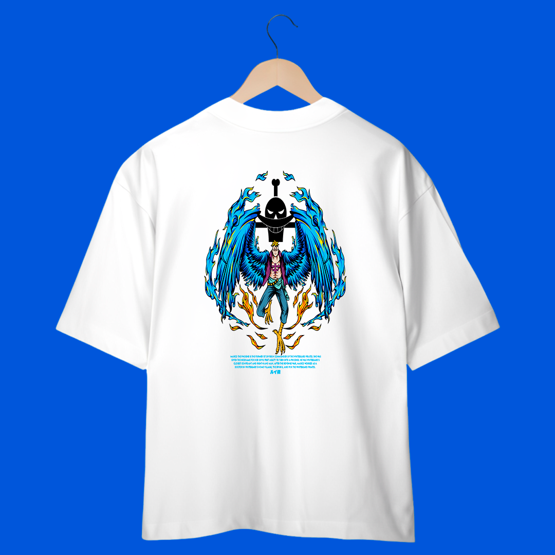 Camiseta Oversized - One Piece - Marco