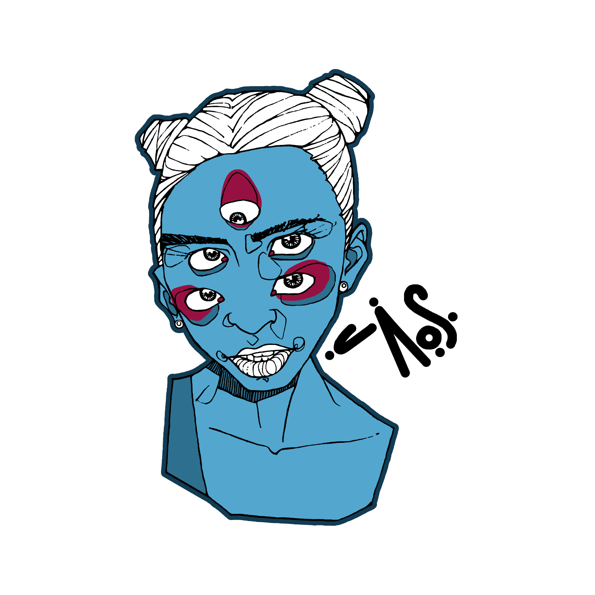 C161 | Beta Costas - Arte Azul Clara