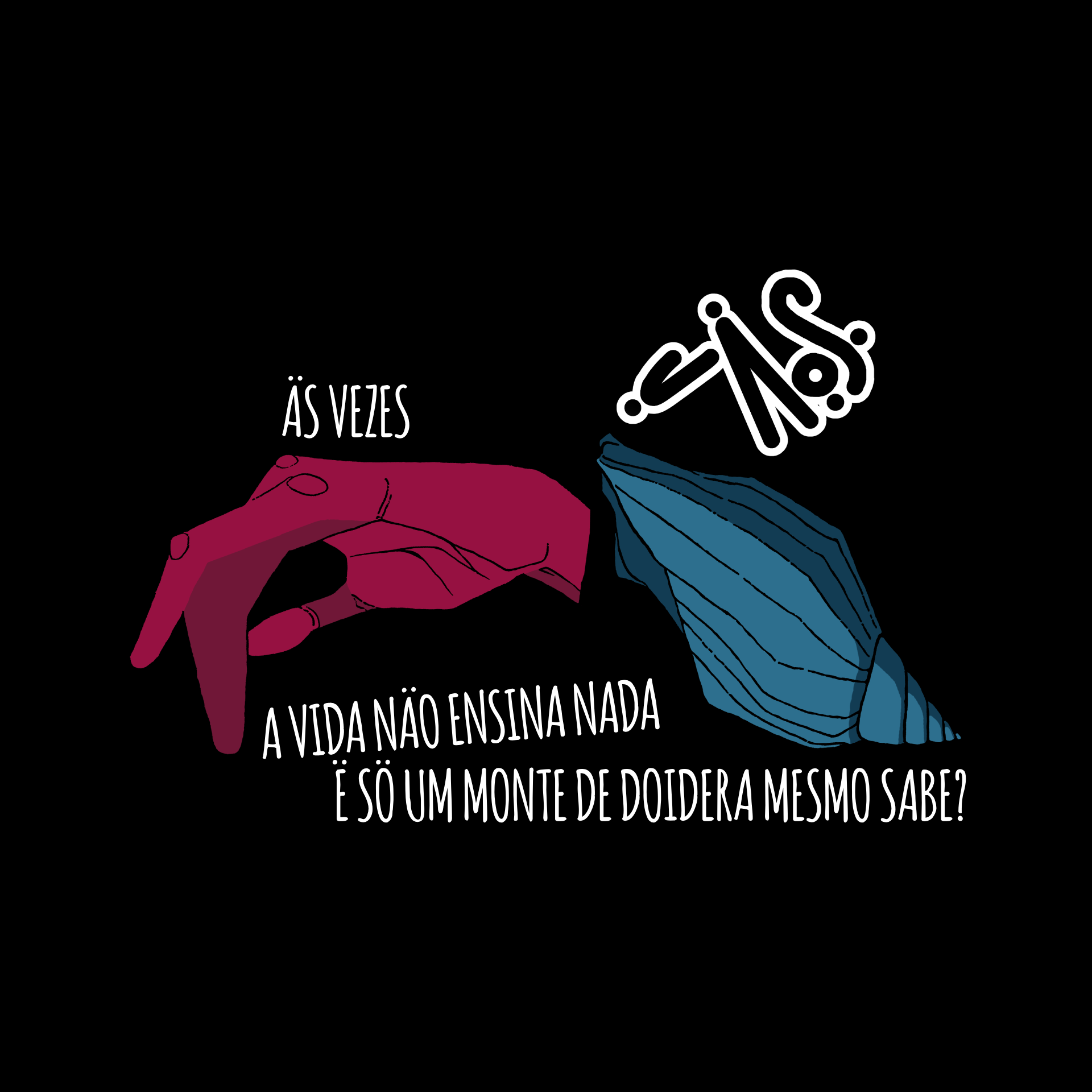 C141 | Doidera Mesmo - Arte Horizontal - Cor Preta