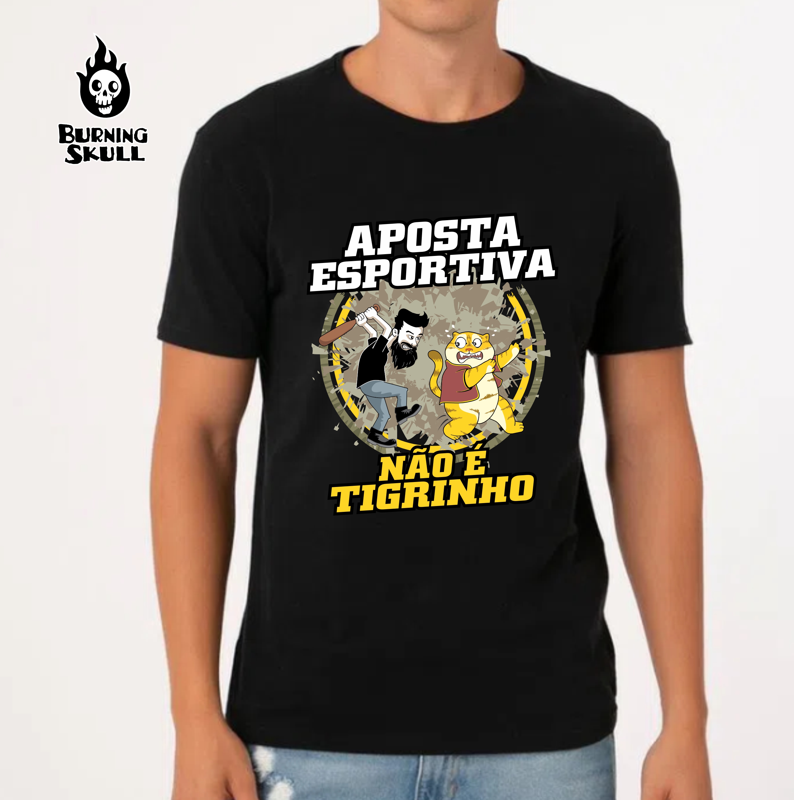 CAMISETA HACKEANDO O TIGRE