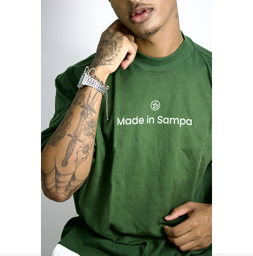 Camiseta Oversized Xisde - Made in Sampa - Streetwear Autêntico Brasileiro