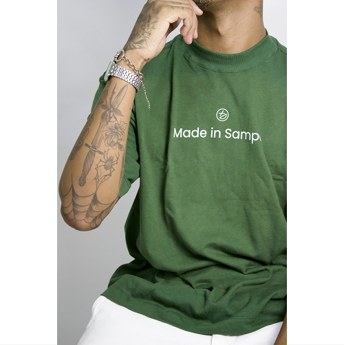 Camiseta Oversized Xisde - Made in Sampa - Streetwear Autêntico Brasileiro