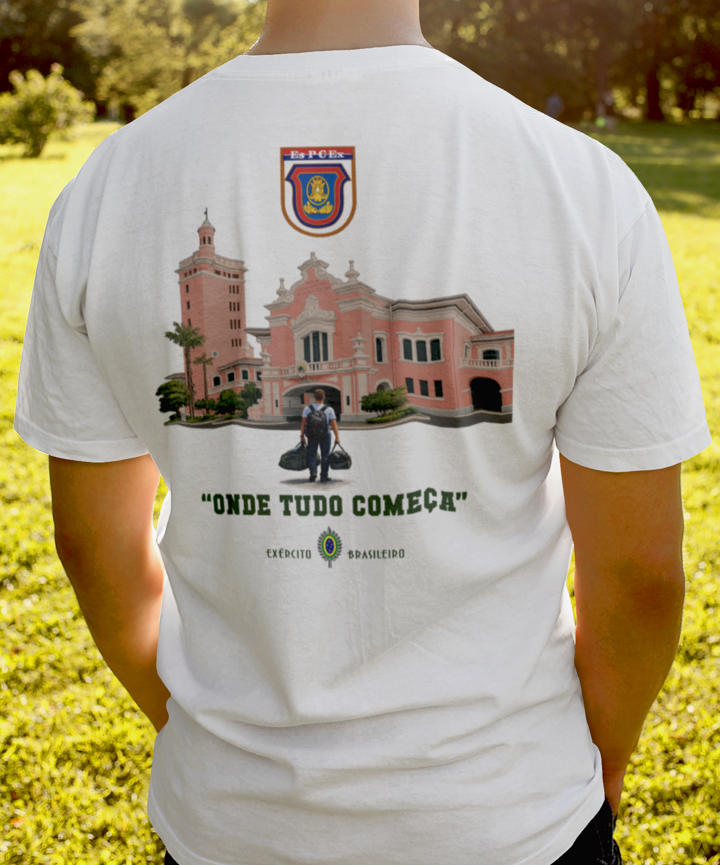 CAMISETA ESPCEX - ESCOLA PREPARATÓRIA DE CADETES DO EXÉRCITO