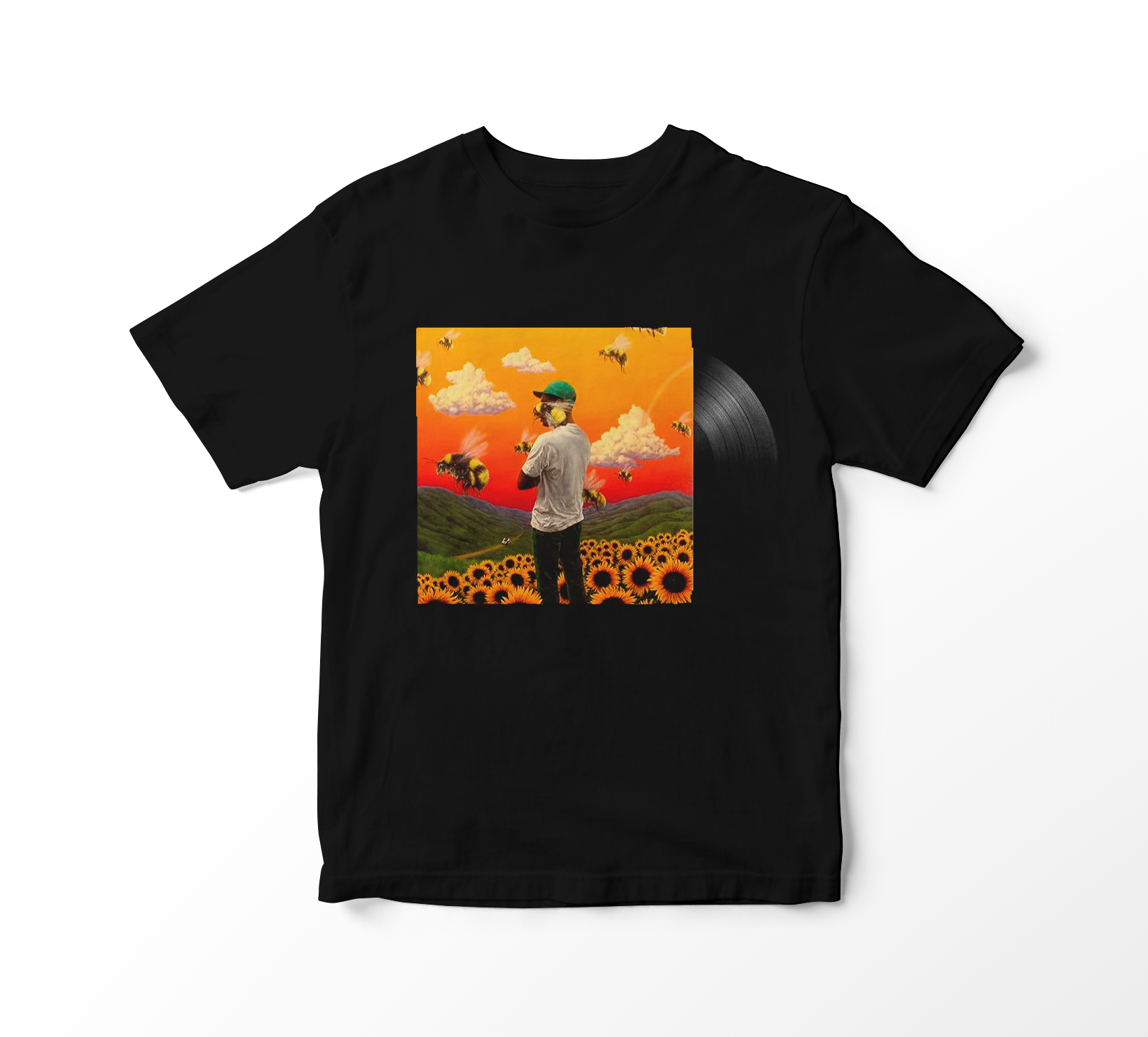 Camiseta Tyler The Creator - Flower Boy Album Vinil
