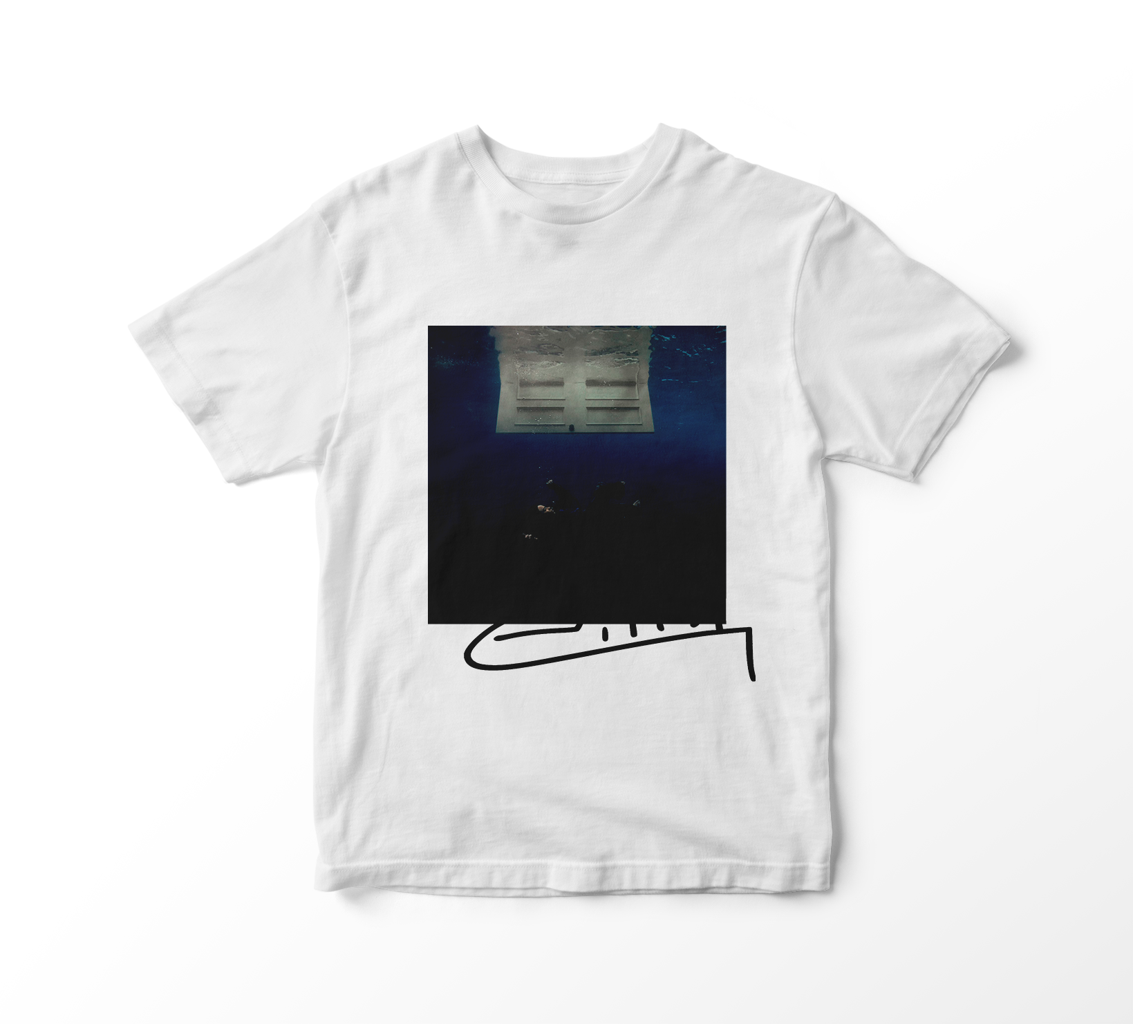 Camiseta Billie Eilish - Hit Me Hard and Soft Album Cover (branca)