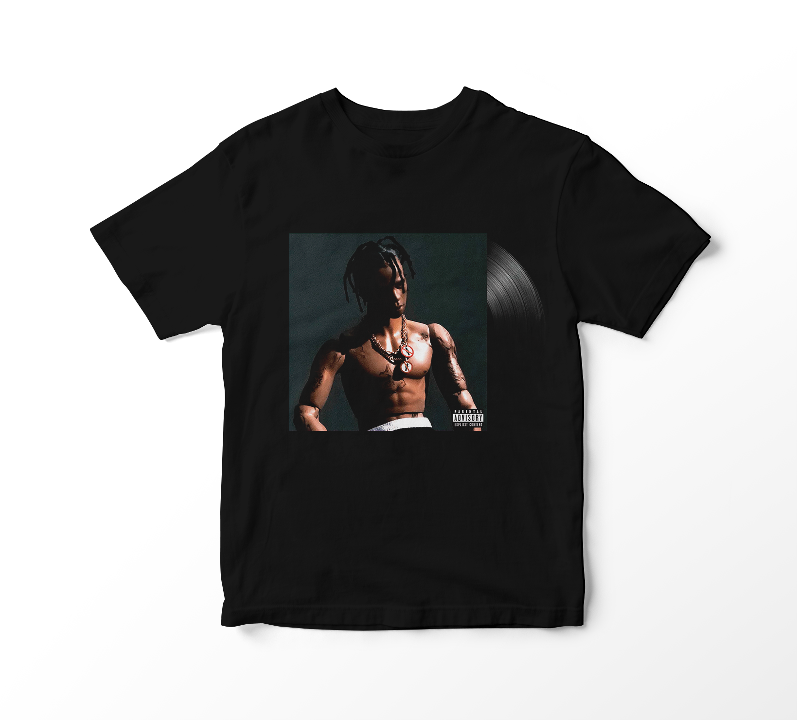 Camiseta Travis Scott - Rodeo Album Vinil