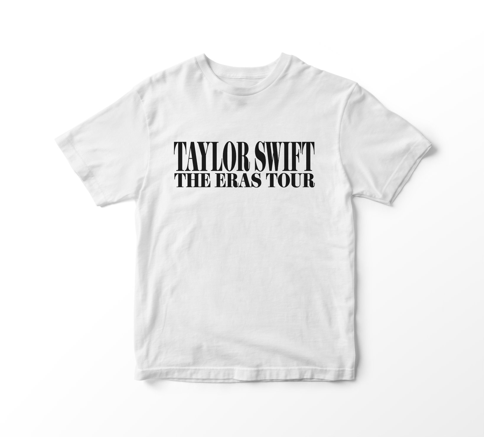 Camiseta Taylor Swift - The Eras Tour Logo (branca)