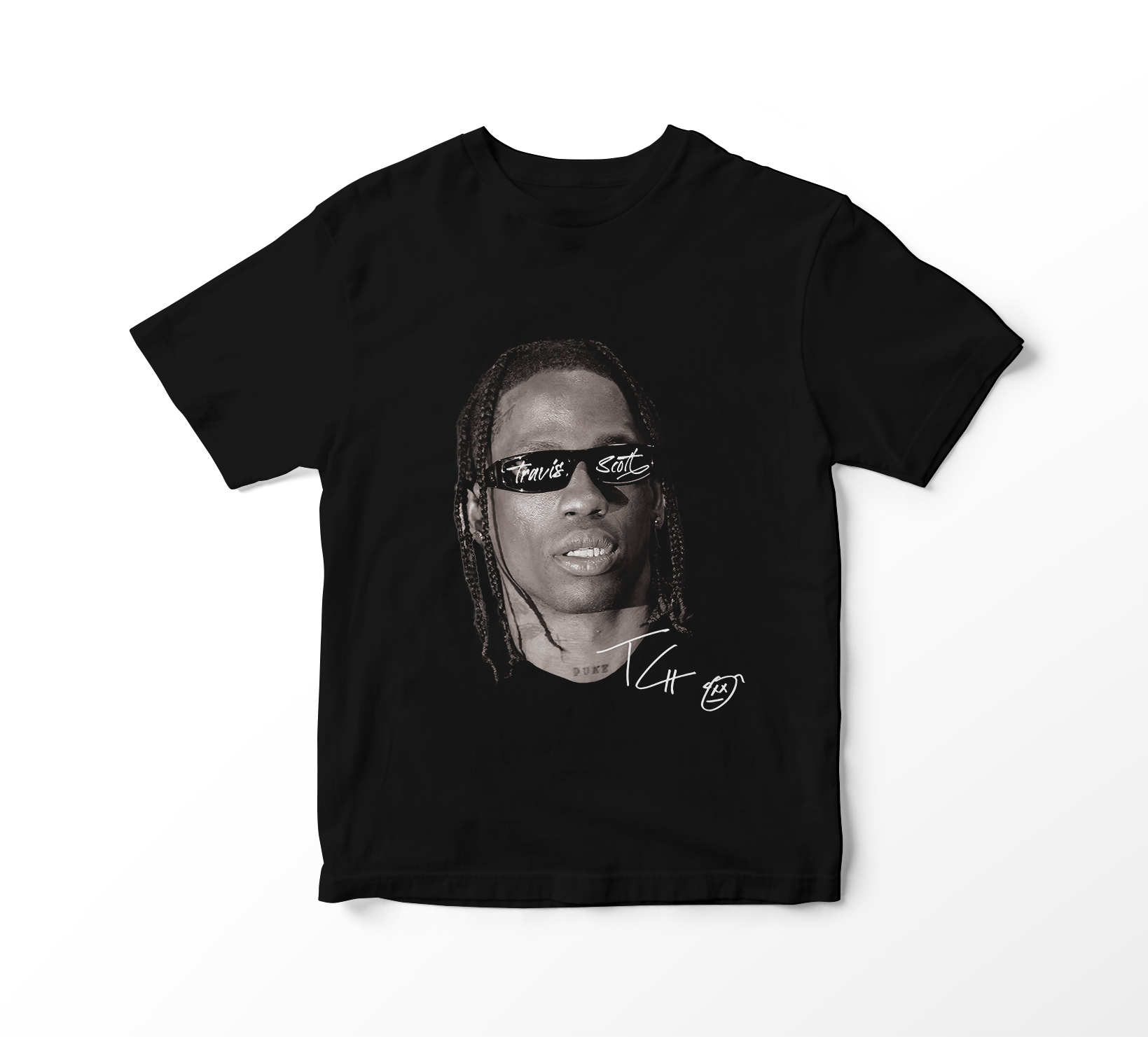 Camiseta Travis Scott - Glasses (preta)