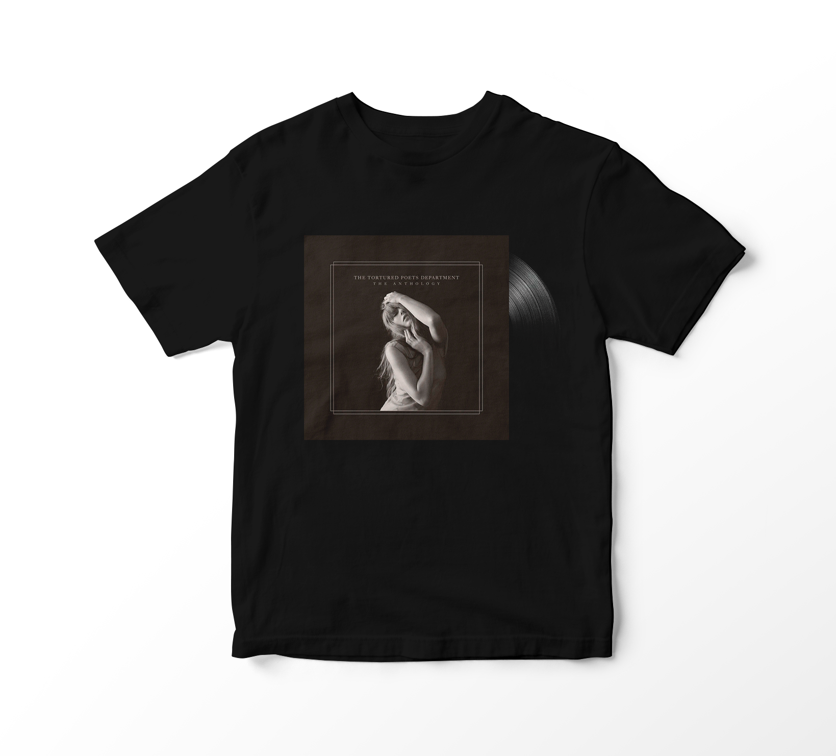 Camiseta Taylor Swift - The Tortured Poets Department Album Vinil