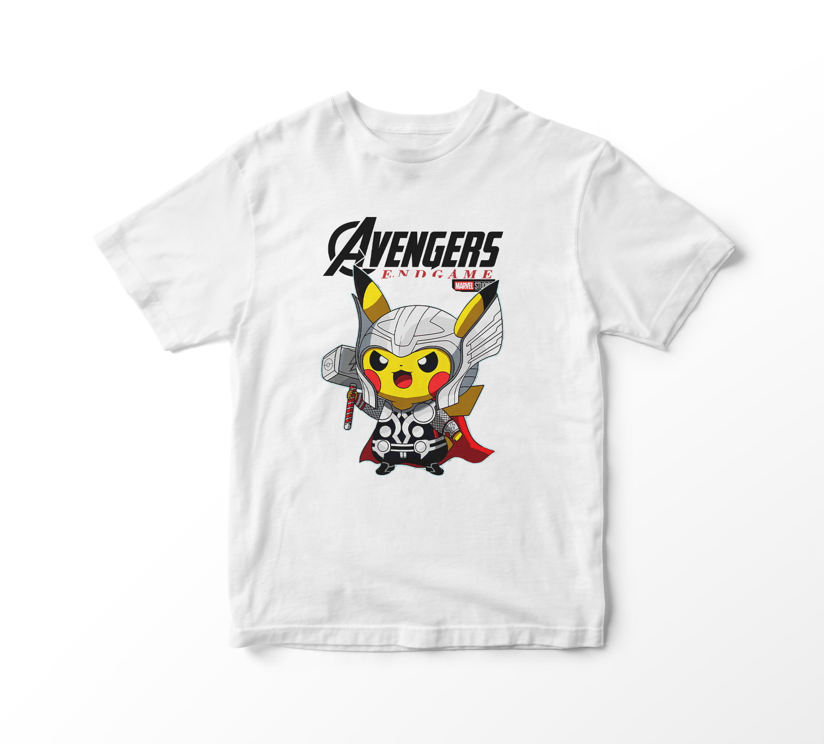 Camiseta Pikachu Thor Vingadores
