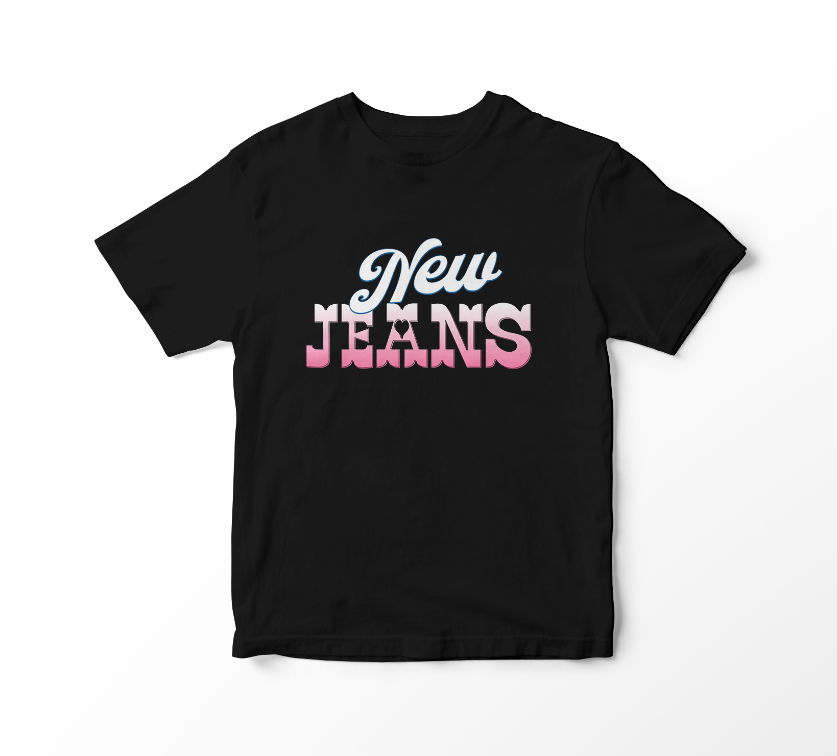 Camiseta New Jeans - New Jeans Fancy LOGO